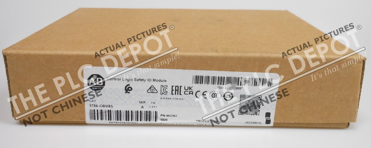 2023 SEALED Allen Bradley 1756-OBV8S ControlLogix Safety I/O Module #QTY