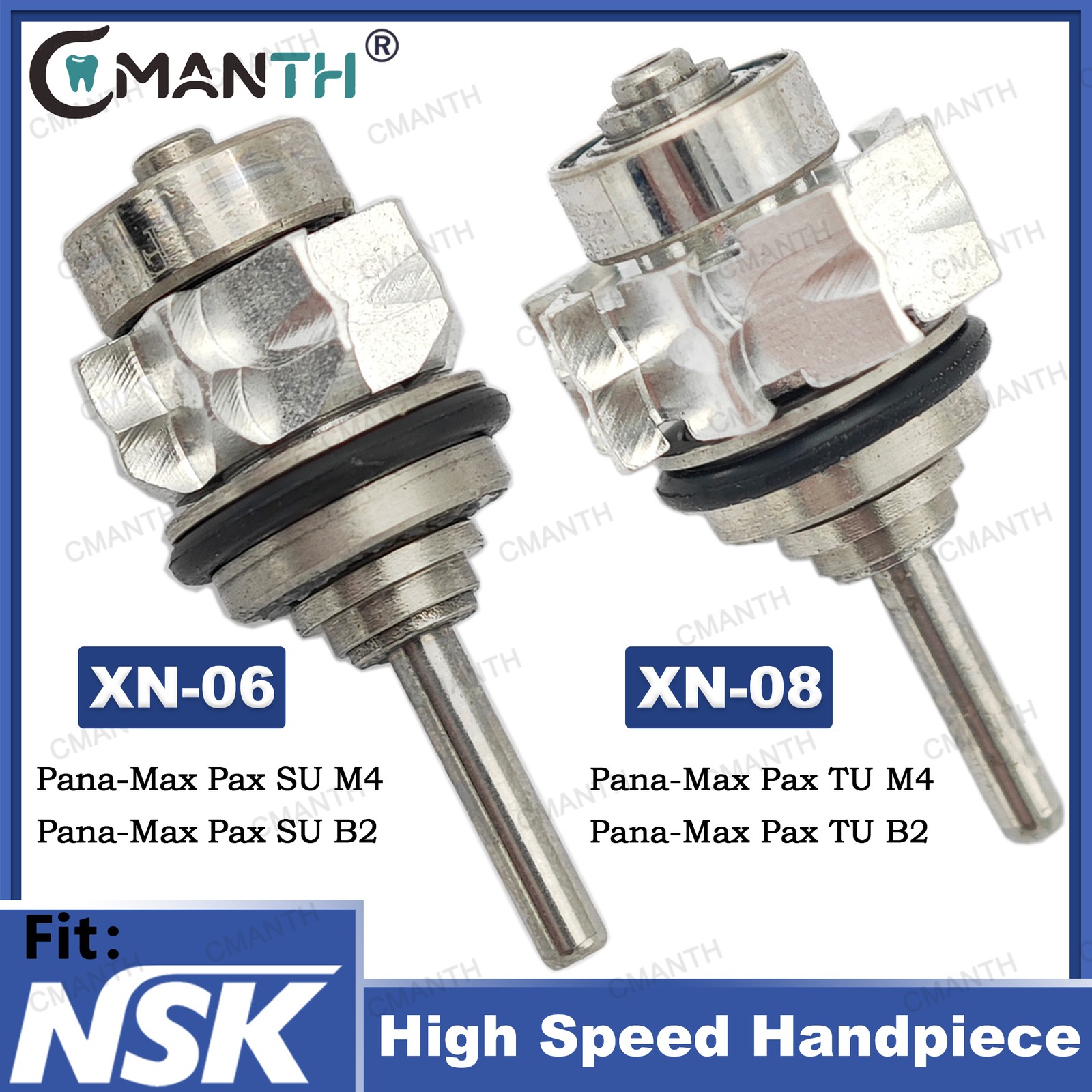 Dental Turbine Cartridge Replacement Air Rotor fit for NSK High Speed Handpiece