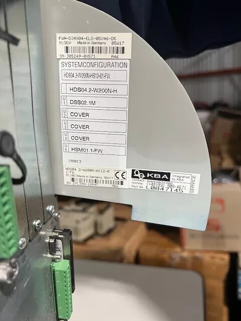 Rexroth Indramat HDS03.2-W075N-HS12-01-F AC Controller Servo Drive-PRE-OWNED