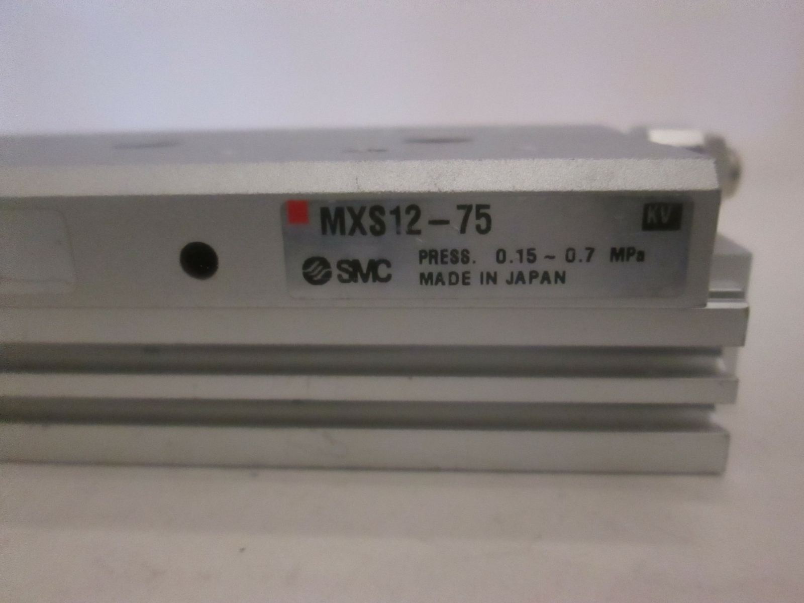 SMC, Slide Cylinder, MXS12-75, Used