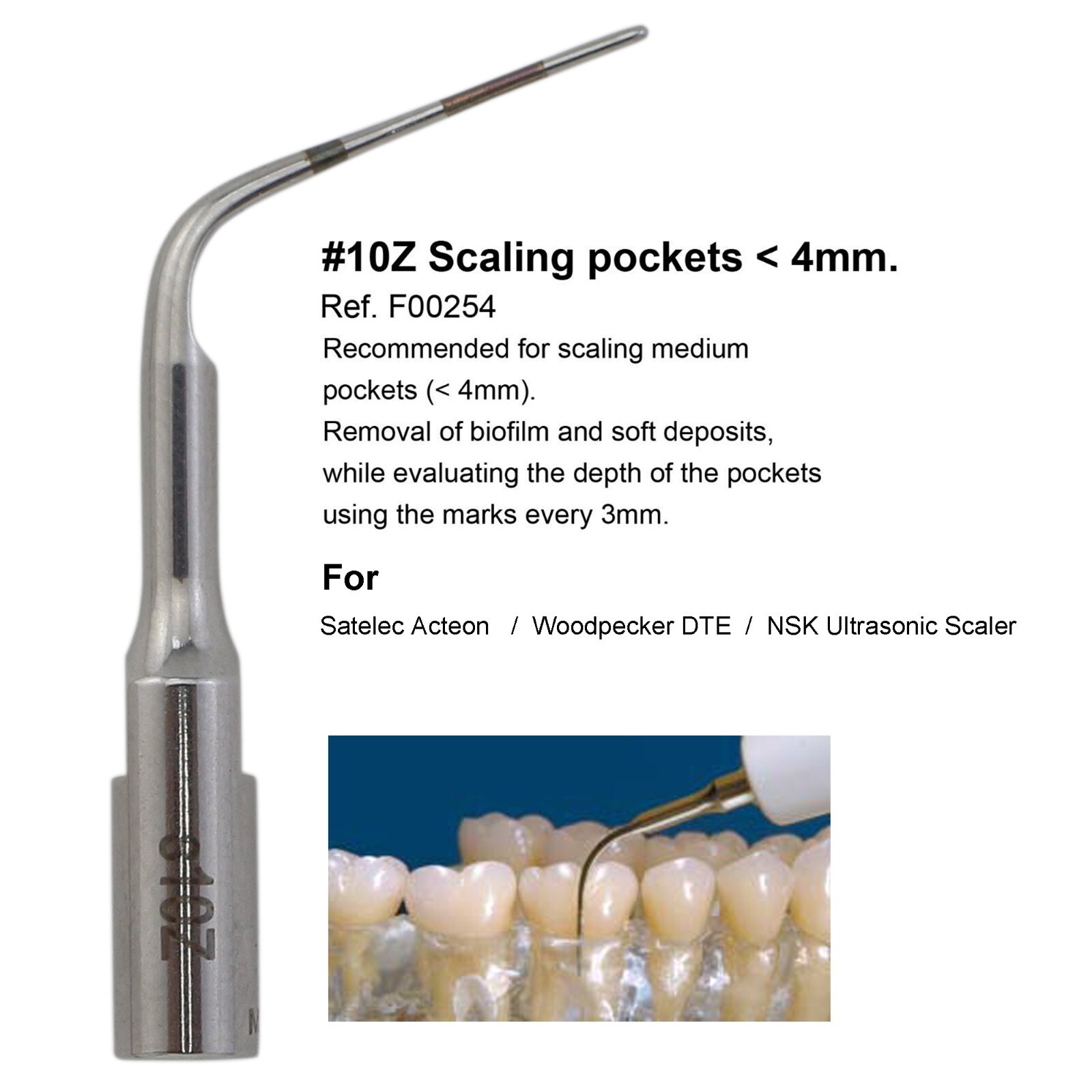 For Acteon Piezotome 2 Cube Ultrasonic Surgery Tips / Satelec Piezo Scaler Tips