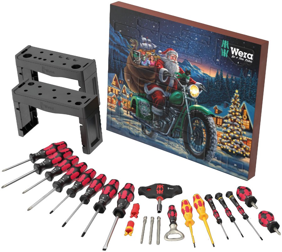 Wera 2025 Advent Calendar with 28 Screwdrivers & Micro Tools – Precision