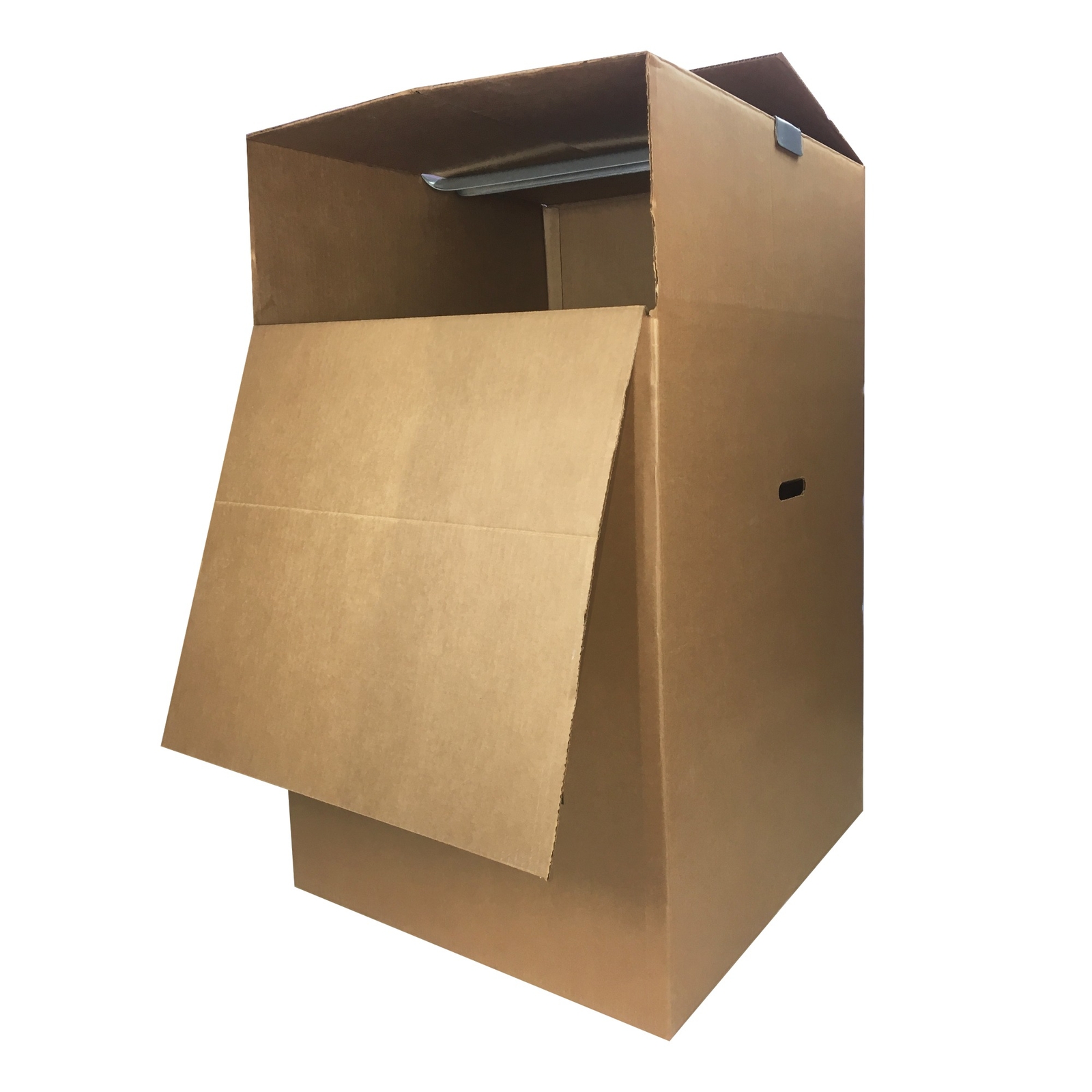 UBMOVE Large Corrugated Wardrobe Moving Boxes (Bundle of 3) 24″ x 24″ x40″