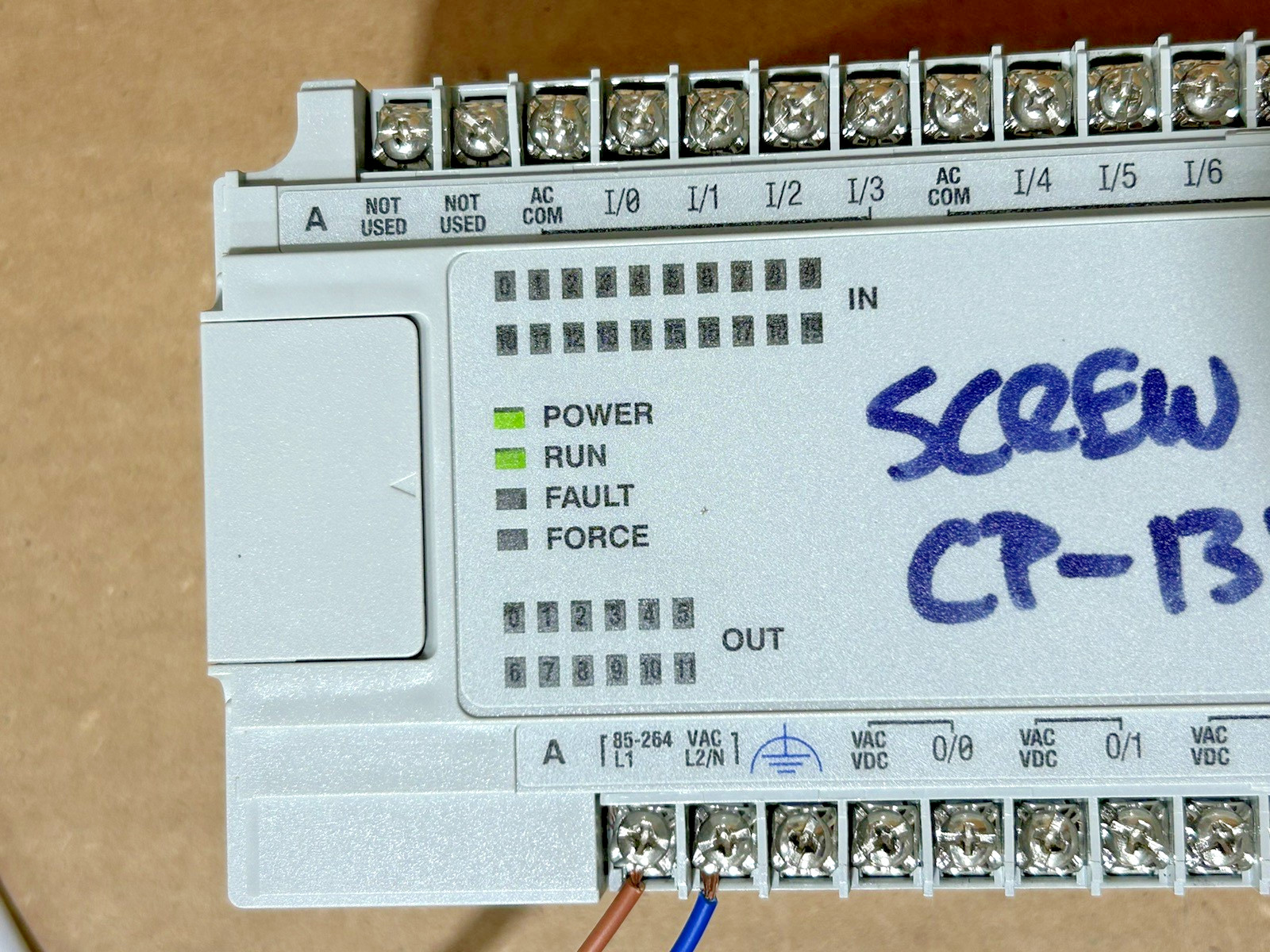 Allen-Bradley MicroLogix 1000 PLC Processor Module 1761-L32AWA Series E