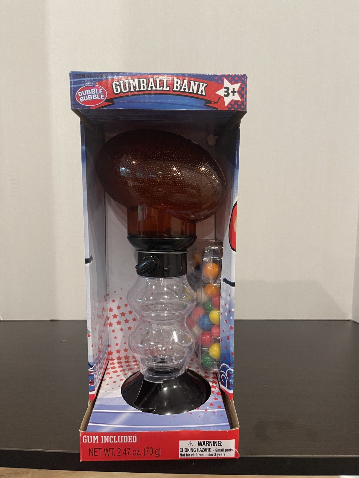 Gumball Vending Machine Gum Dispenser Toy Fun 70g Bubble Gum Included