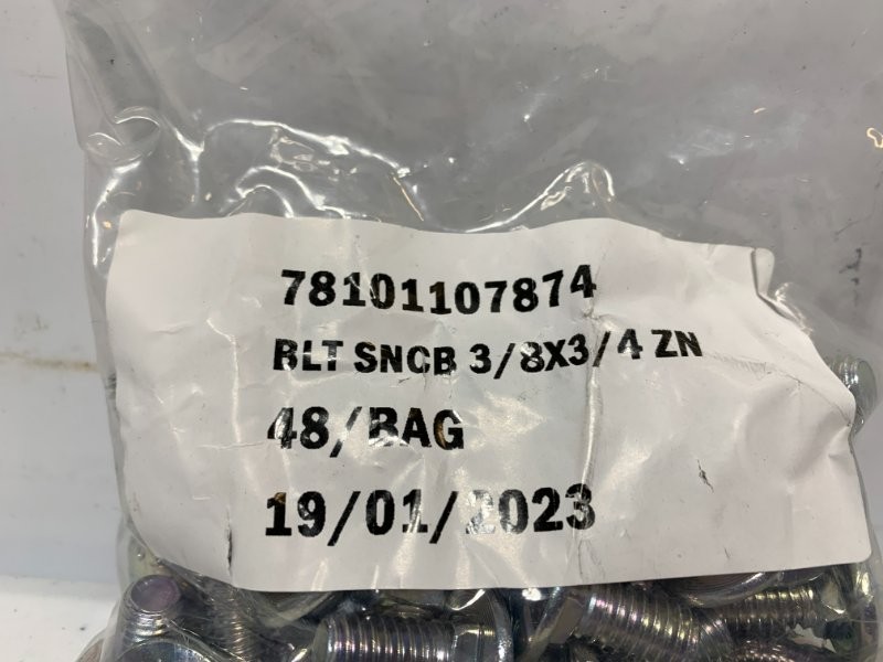 Eaton BLT SCB 3/8×3/4 ZN Carriage Bolt 3/8″x3/4″ Zinc Plated (lot of 48)