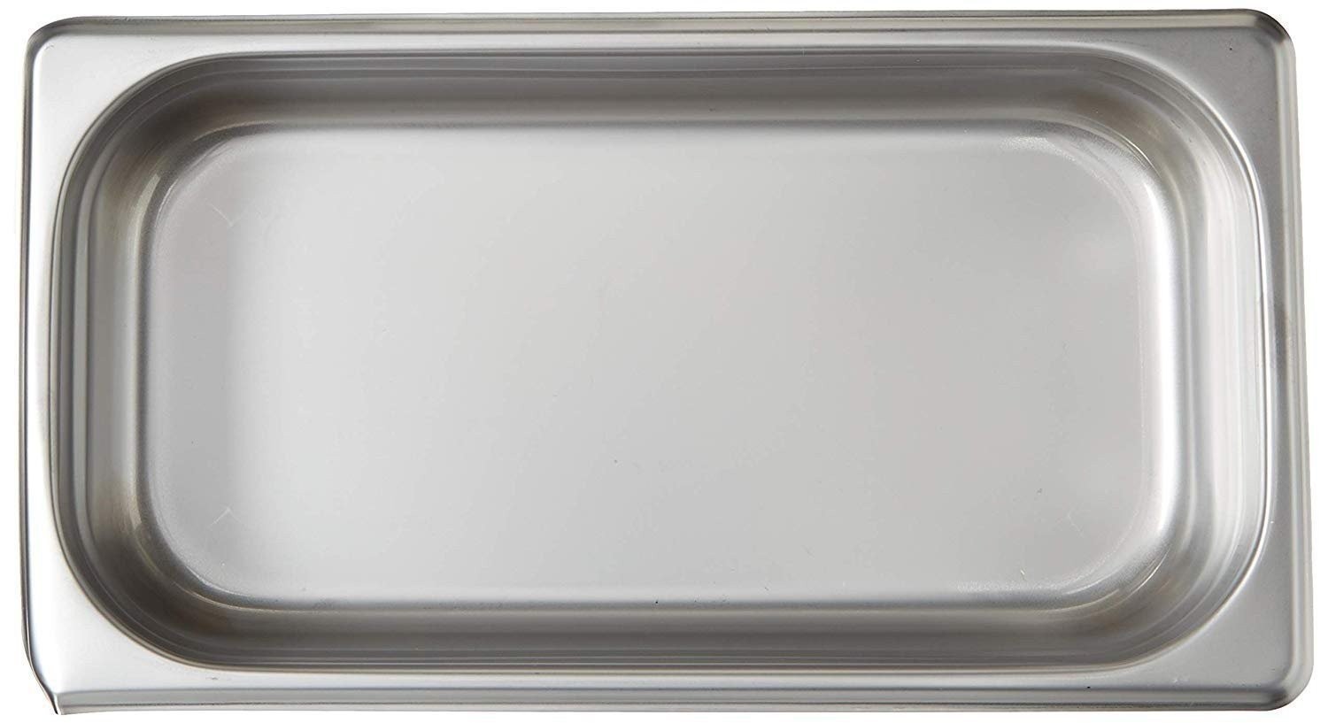 Winco SPJM-302 Anti-Jamming Steam Pan, 1/3 x 2 1/2-Inch, 24-Gauge