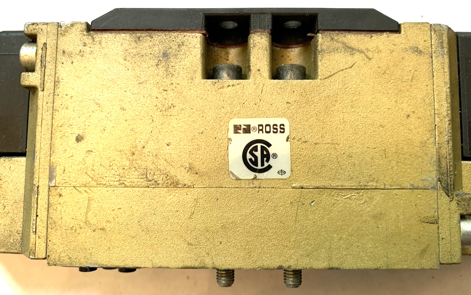 ROSS W6576A2407 PNEUMATIC SOLENOID VALVE, BAR 2-10 $25 + FREE SHIPPING