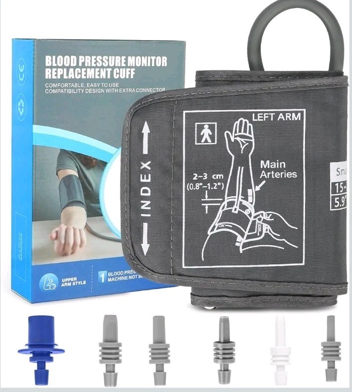 Extra Small Blood Pressure Cuff 5.9”-9.5”, Only for Slim or Tiny Small, Gray New