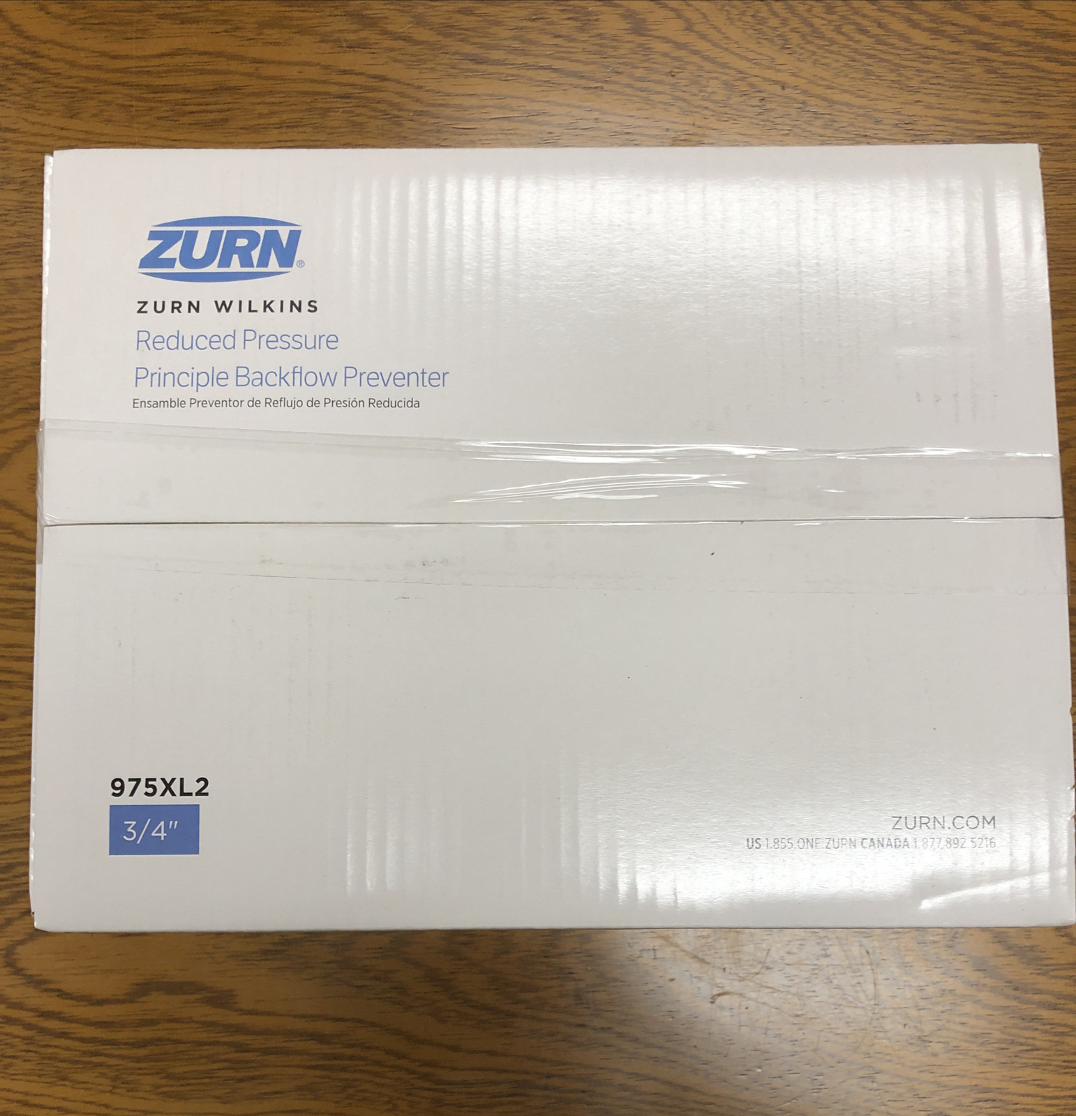 Zurn Wilkins 34-975XL2 Reduced Pressure Zone Backflow Preventer 3/4″ Lead Free