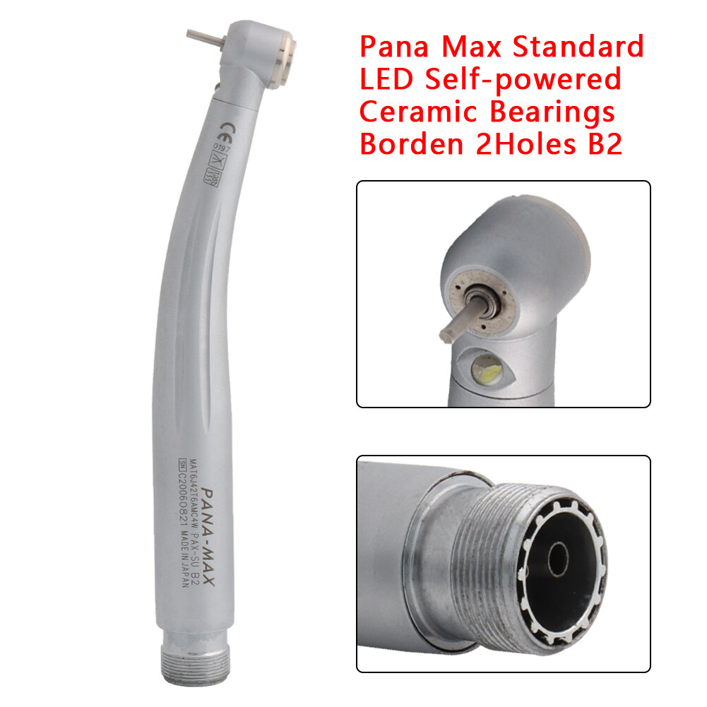 Dental Pana Max LED High Speed Handpiece Self-powered E-generator 2 Hole/4 Hole
