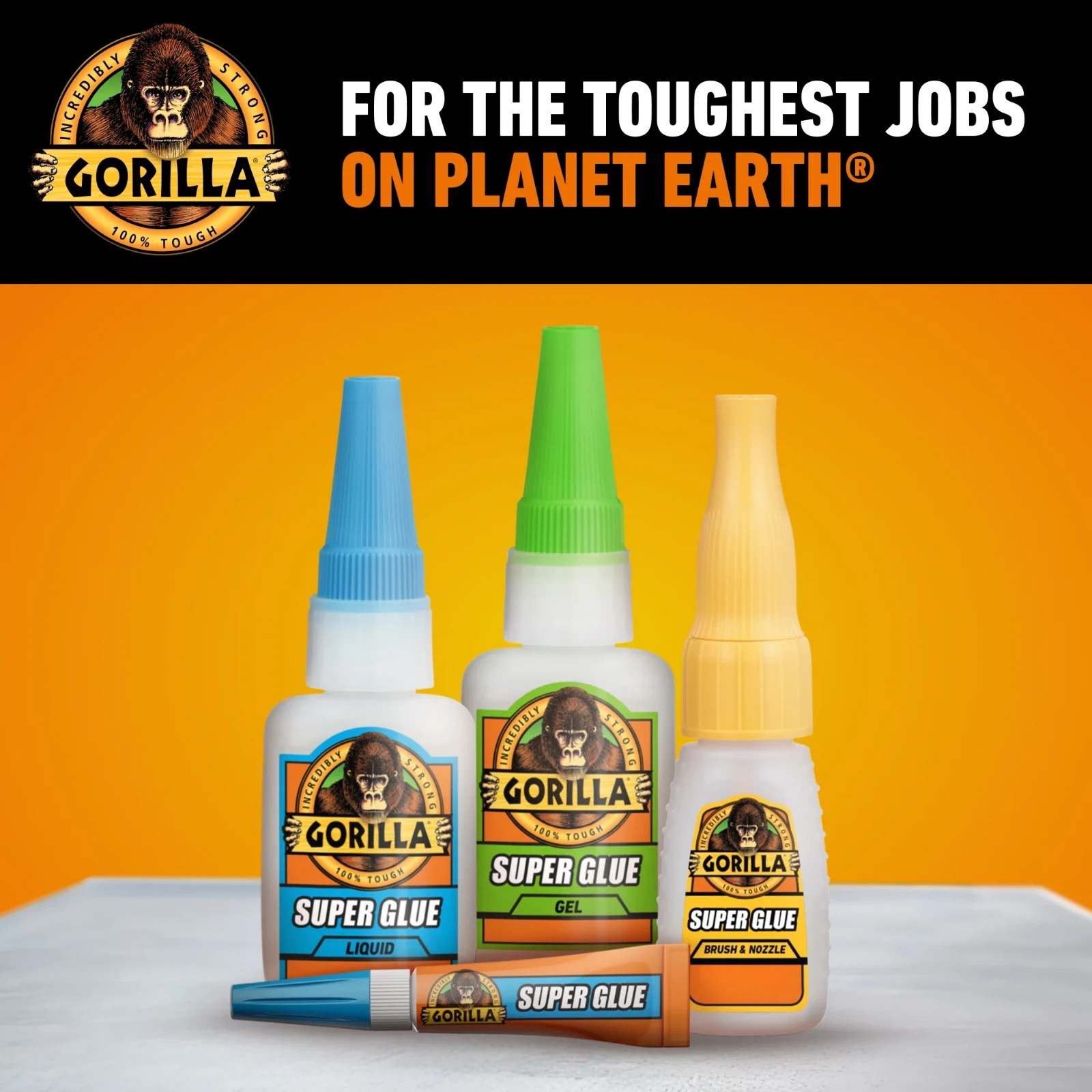 Gorilla Super Glue Gel XL, 25 Gram, Clear, (Pack of 1)