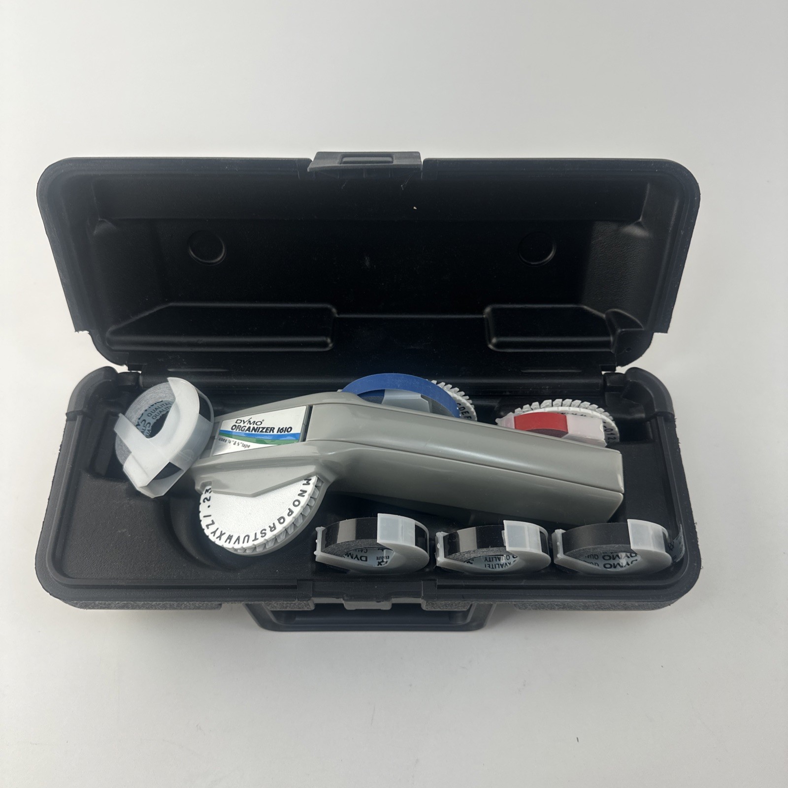 Dymo Organizer 1610 Label Maker w/Storage Case – Tested/Works