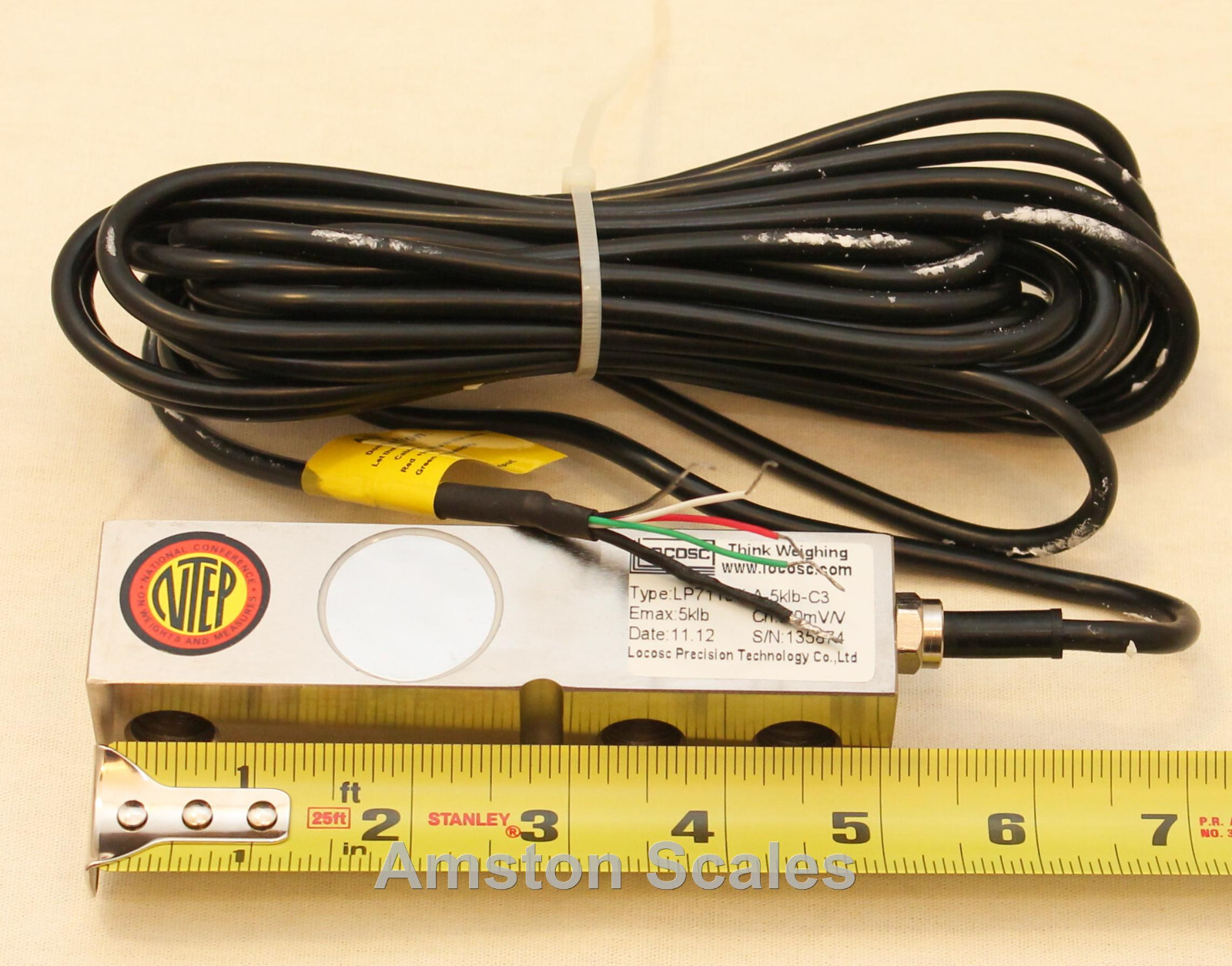 Scale kit 20000 LB NTEP Indicator Junction Box 4 Load Cell Hardware Floor Cattle