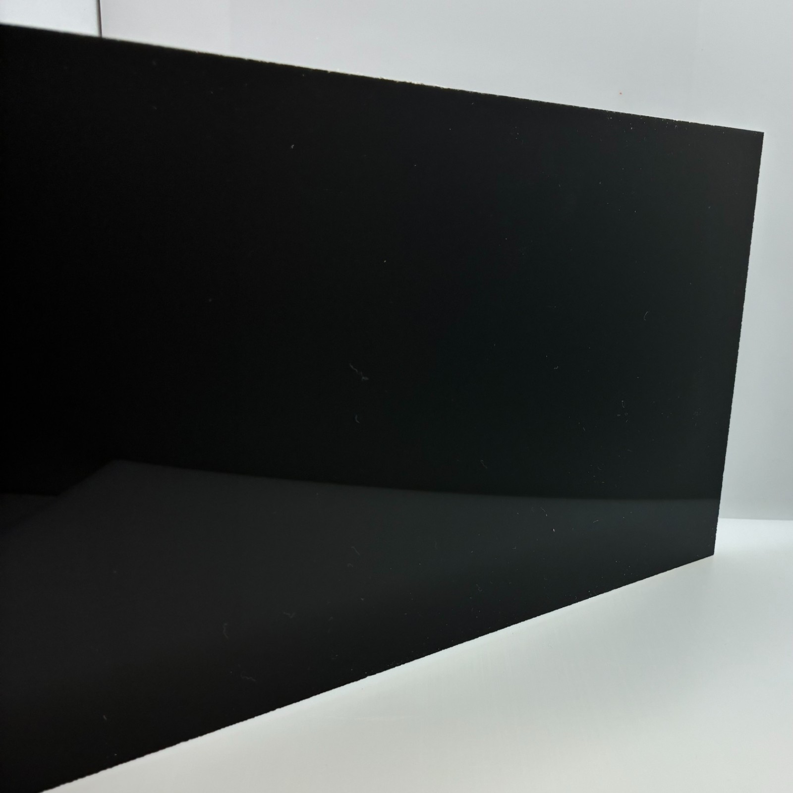 BLACK ACRYLIC PLEXIGLASS 3/8″ X 24″ X 48″ PLASTIC SHEET