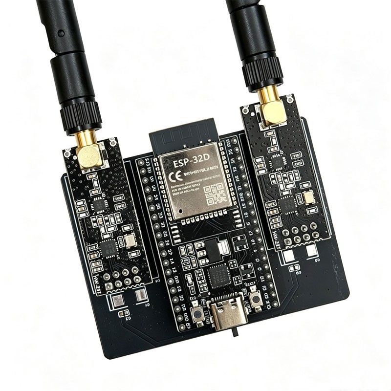 ESP32 DevKitC NRF24L01+PA+LNA 2.4GHz Wireless Module WiFi BLE RF Development Kit