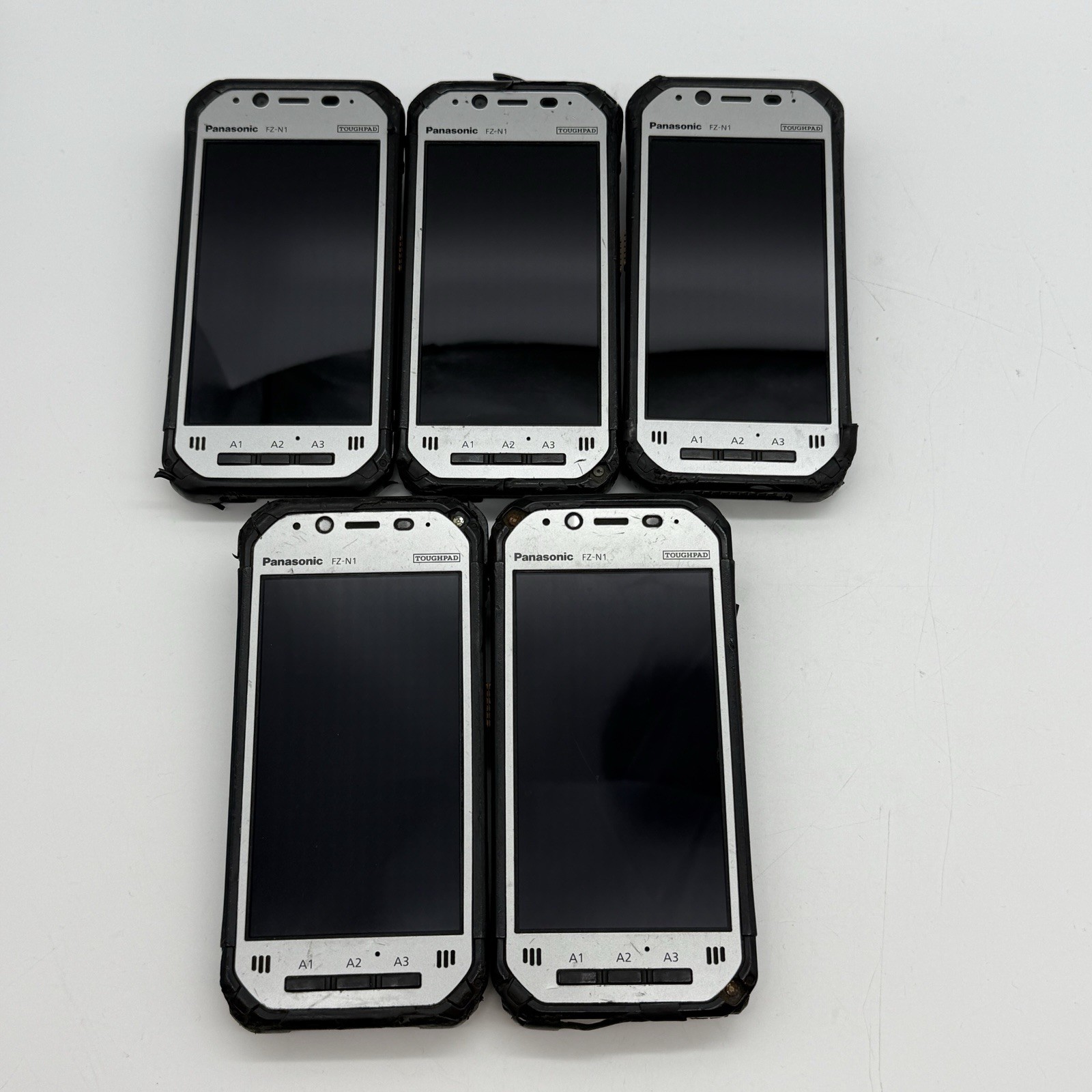 Lot Of 5 Panasonic FZ-N1 ToughBook Mobile HandHeld Scanner Dual Sim (ST2)