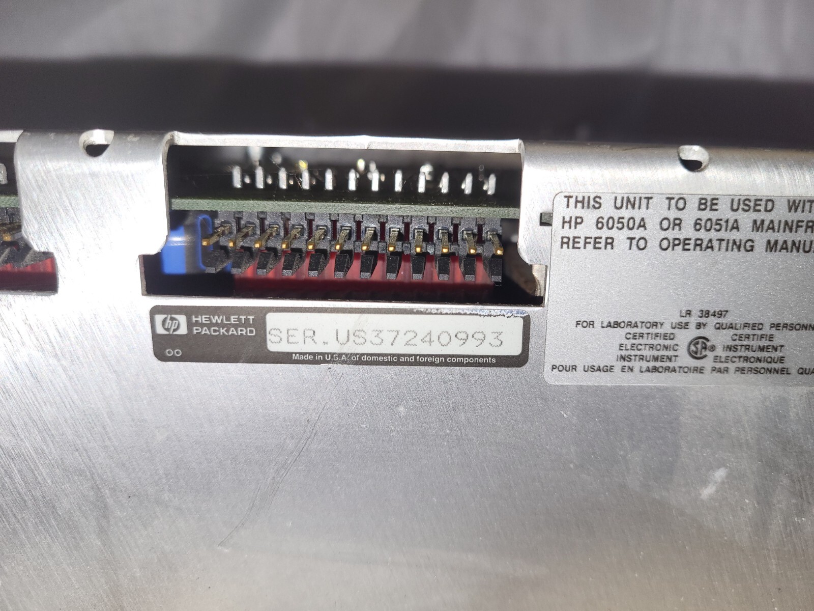 AGILENT HP 60504B 60Vdc 120 amps to 600 Watts