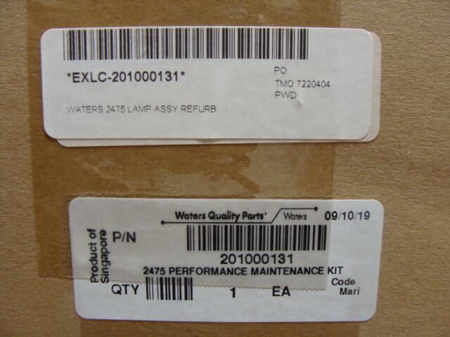 Thermo Scientific Waters 2475 Lamp Assy P/N EXLC-201000131