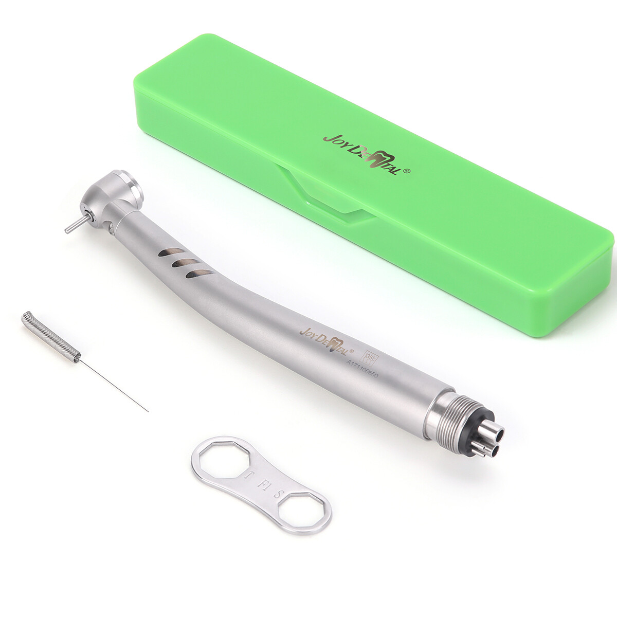 Joy Dental Fiber Optic LED E-generator High Speed Handpiece 2H/4Hole Torque Head