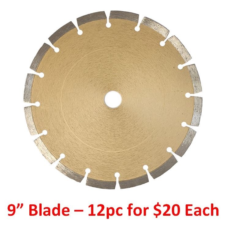 9″ Diamond Saw Blade [Bulk 5 Pack] for Concrete / Masonry / Stone – DRAGON