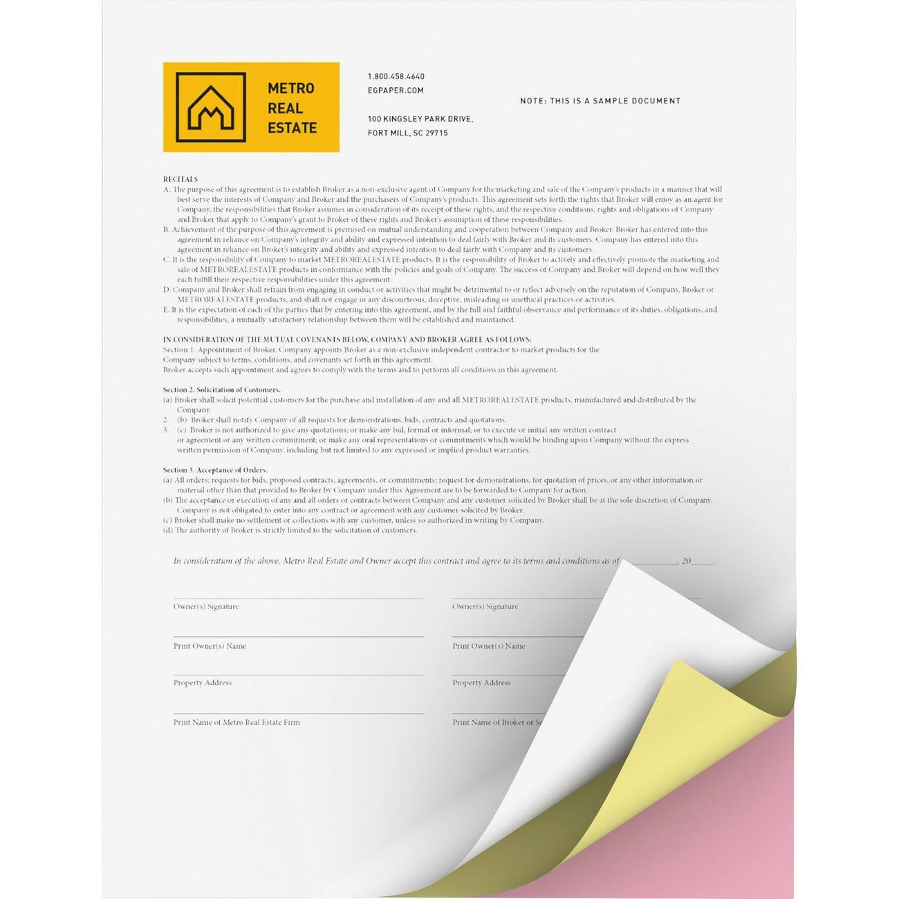 Xerox Carbonless Paper – Letter – 8.50″ X 11″ – 1670 / Carton – White (3R12425)