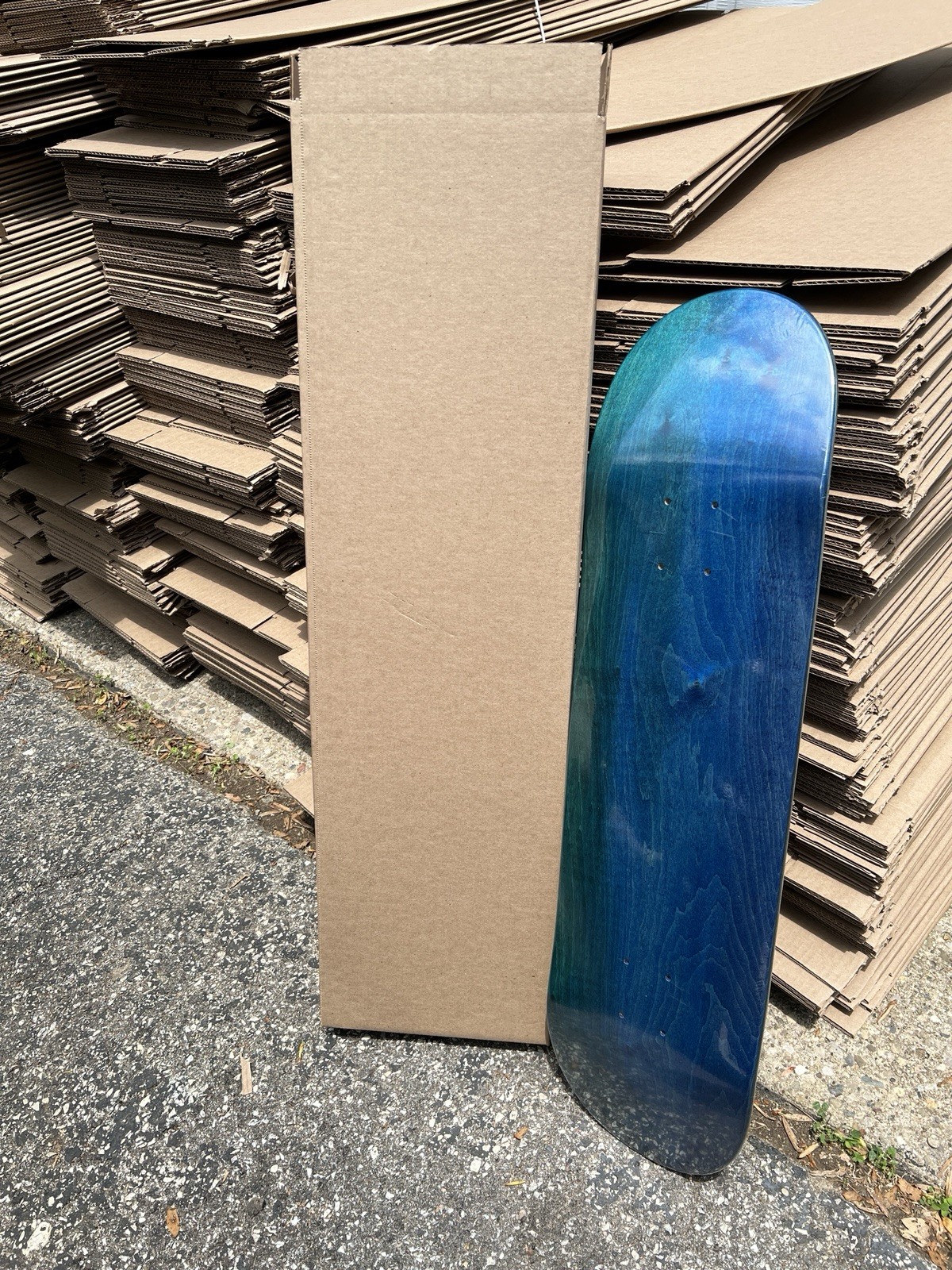 Skateboard Shipping Box | Fits 1-4 Skateboard Decks | FREE SHIPPING