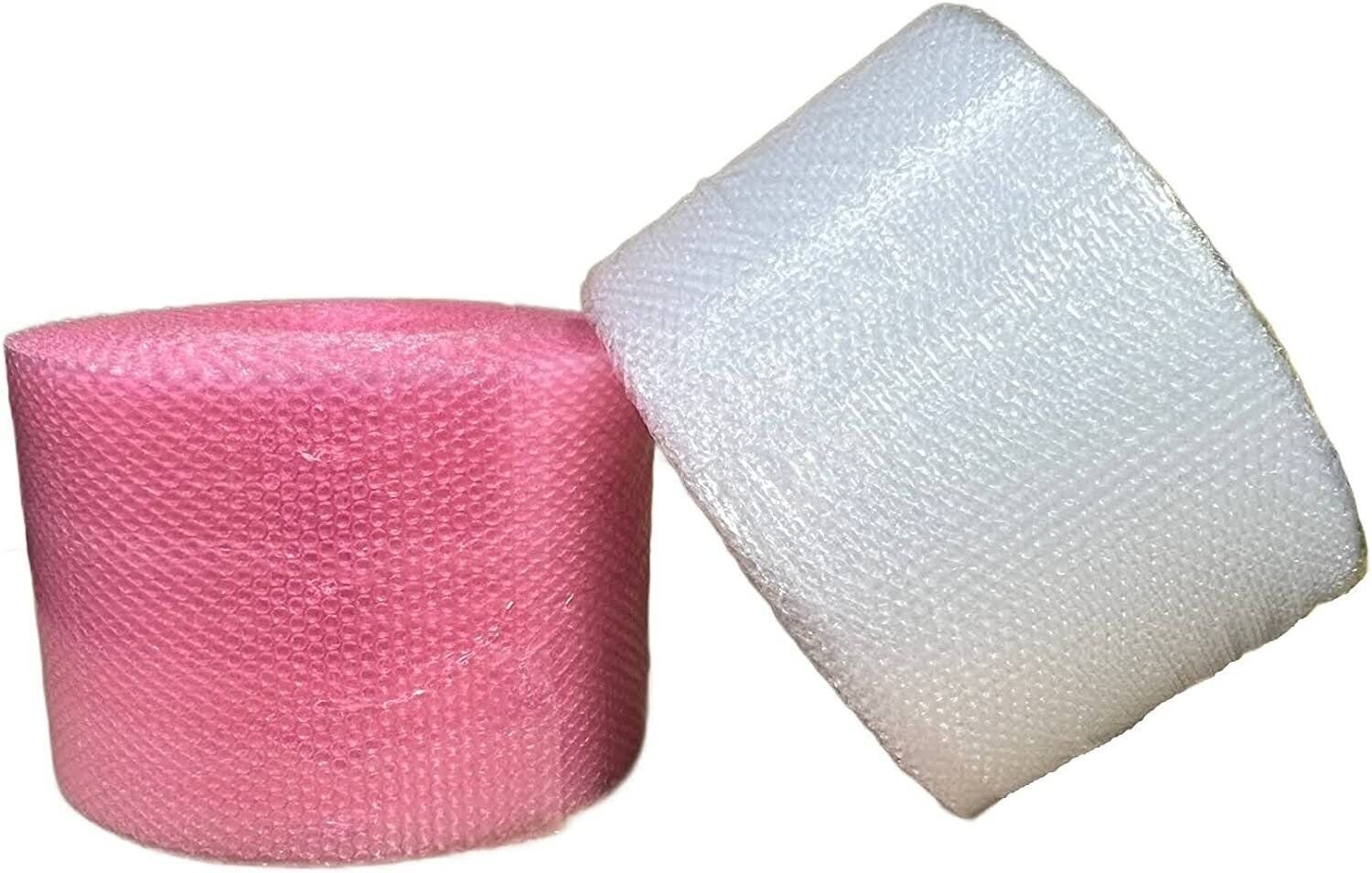3/16″ x 400′ x 12″ Anti-Static & Clear Small Bubble Cushioning Padding Roll…