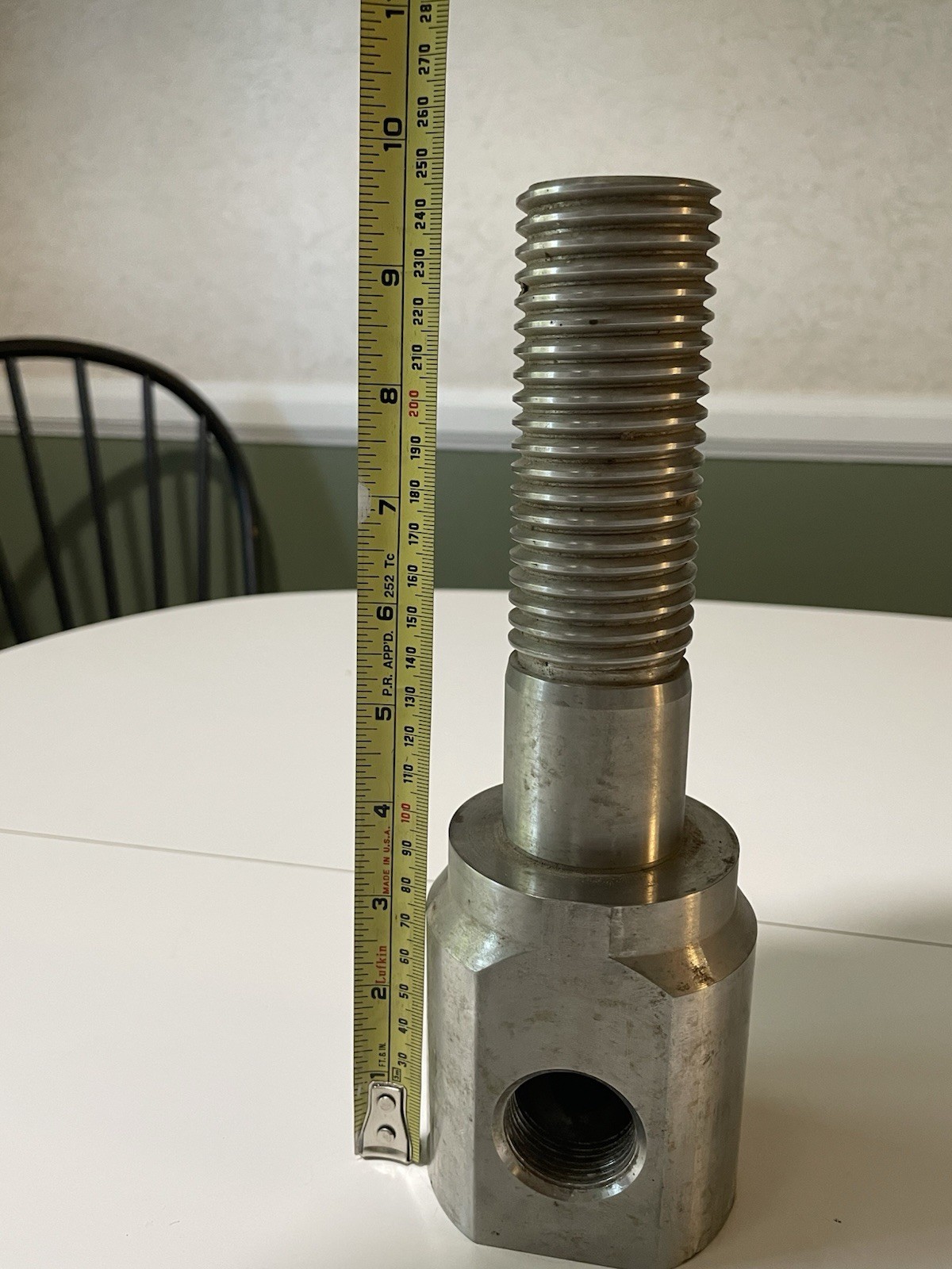 Industrial Hydraulic Valve Body Manifold Housing 9.75” 10 lb Appears Stainless