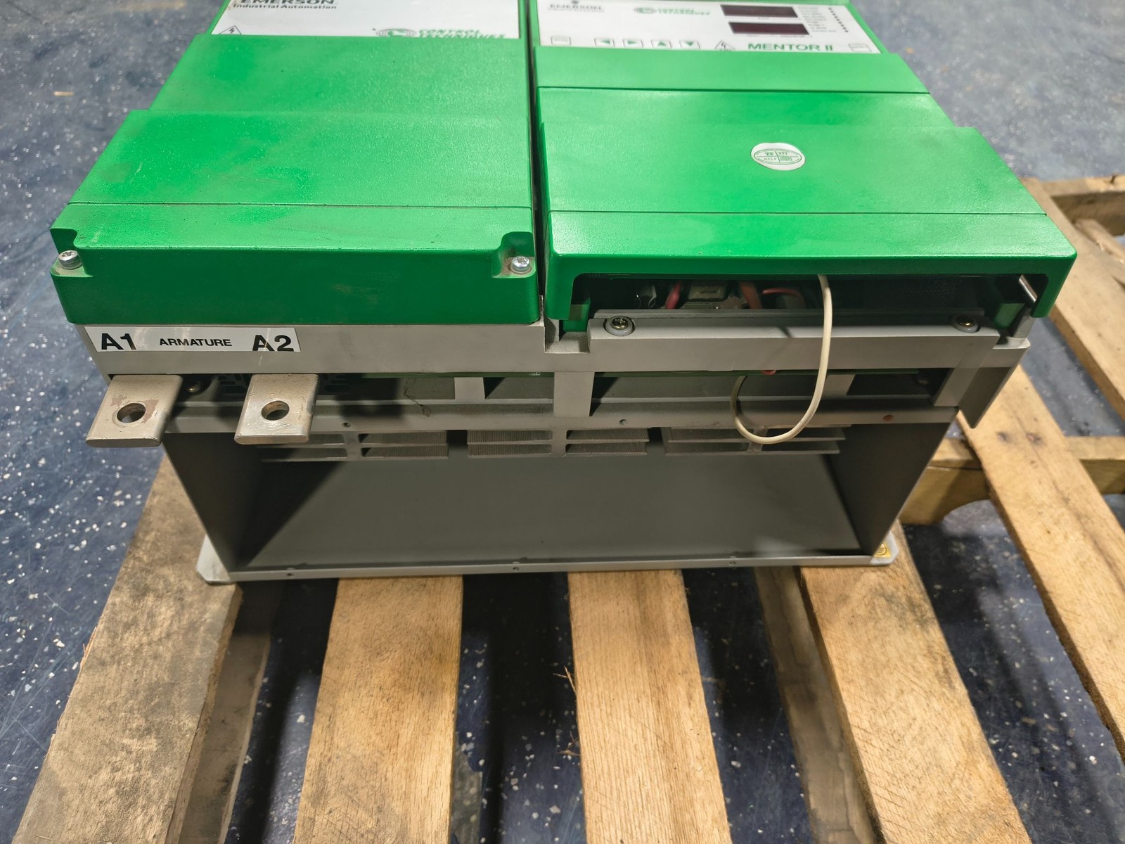 EMERSON CONTROL TECHNIQUES M550-141CD 268HP MNETOR II D.C. DRIVE 550A 460V