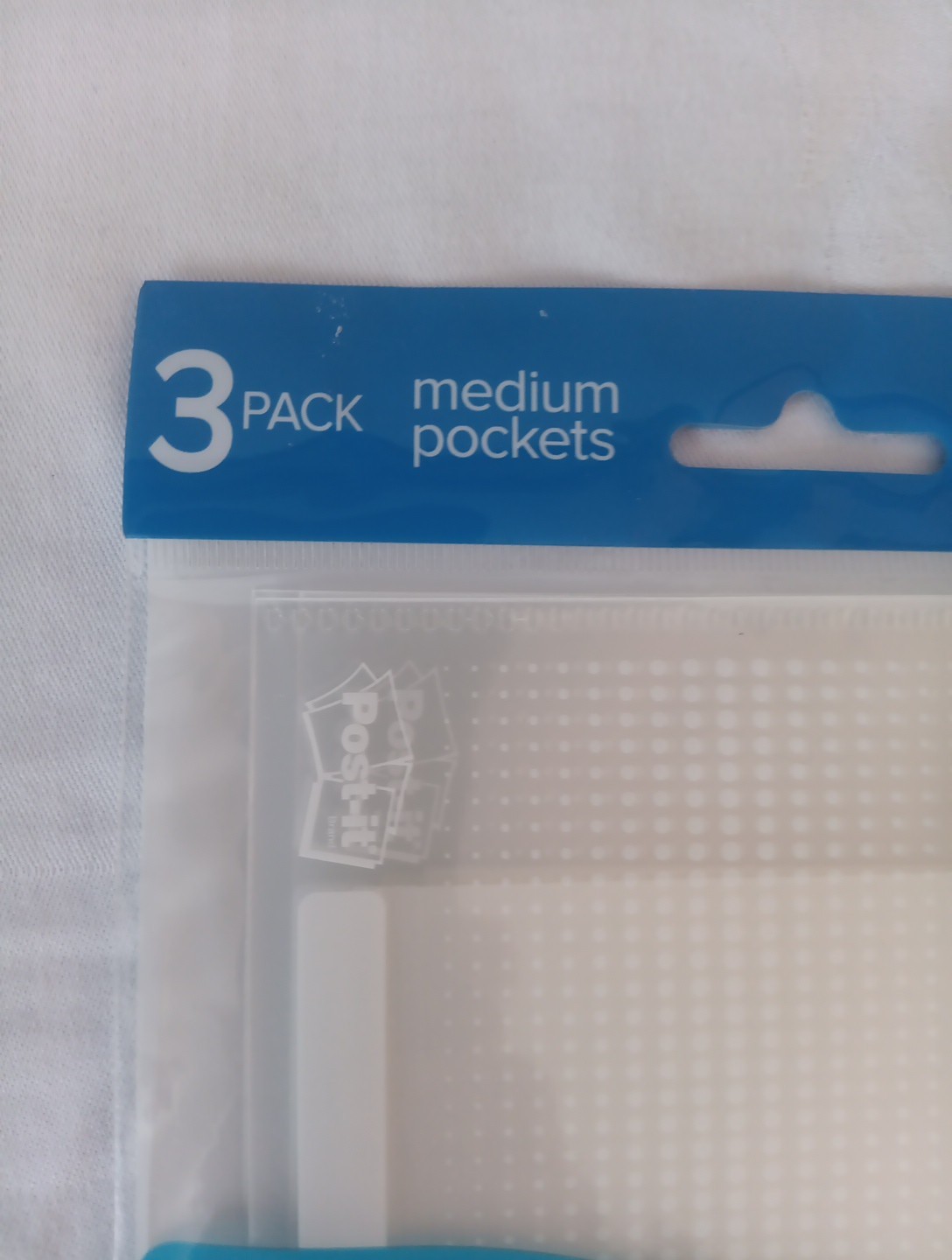 5 Packs Post-it Pockets Simple Organization 3 Pack Letter Bill Receipt 3M New