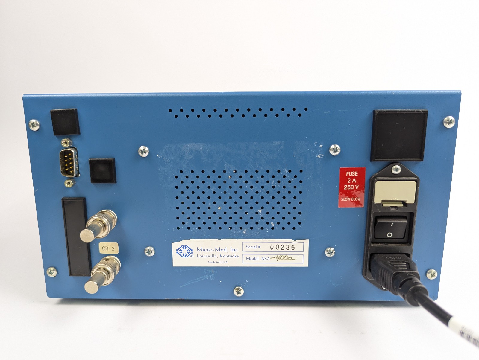 Digi-Med Analog Signal Analyzer Micro-Med ASA-400A