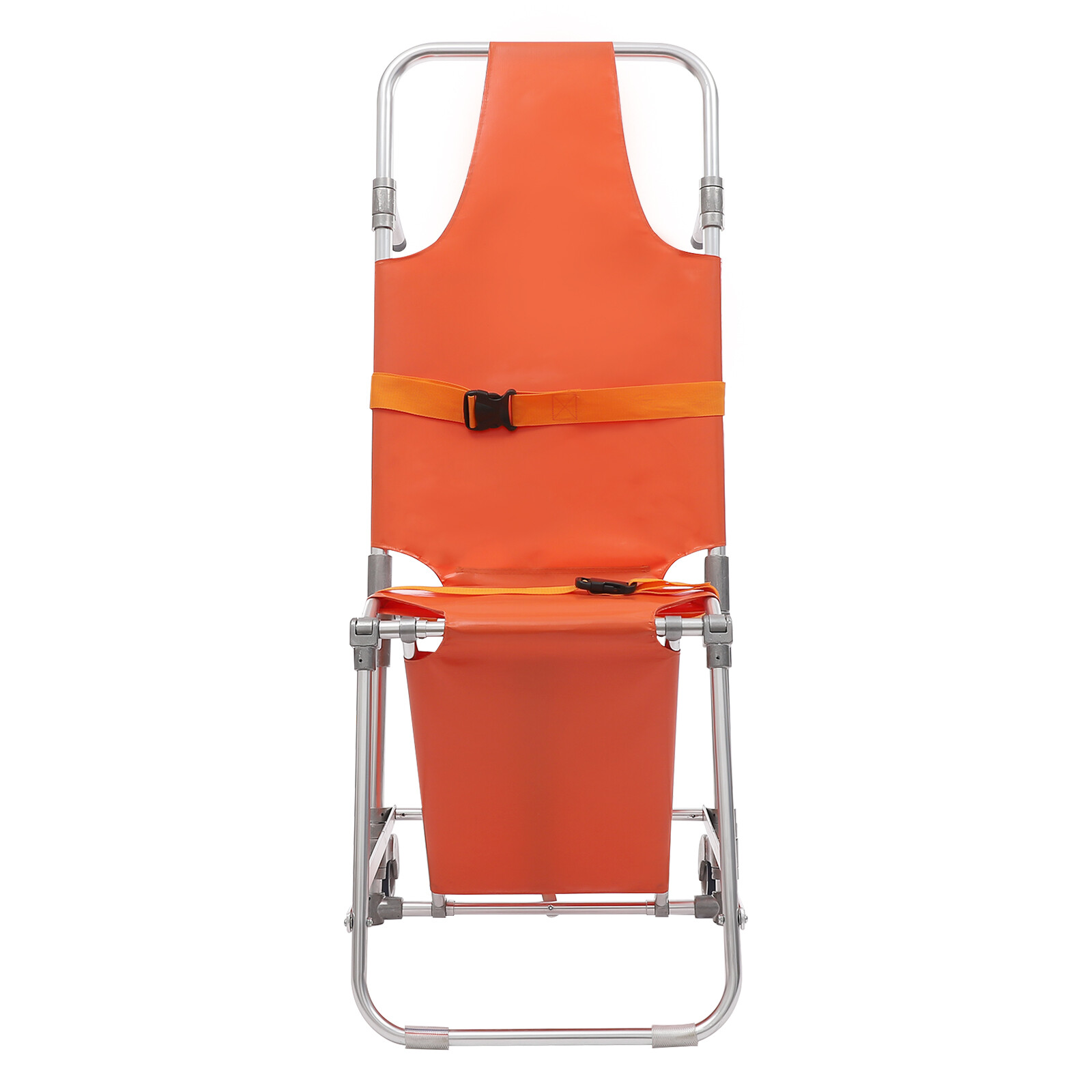 Emergency Rescue Stair Stretcher Chair Foldable Chair Stretcher W/ 2 Wheels