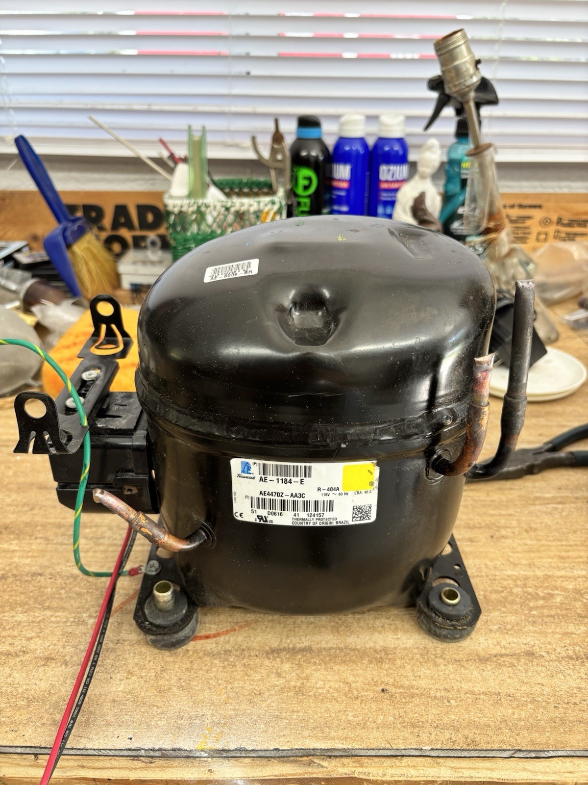 Follett 01065259 Compressor 425 incl. (1) AE4470Z-AA3C