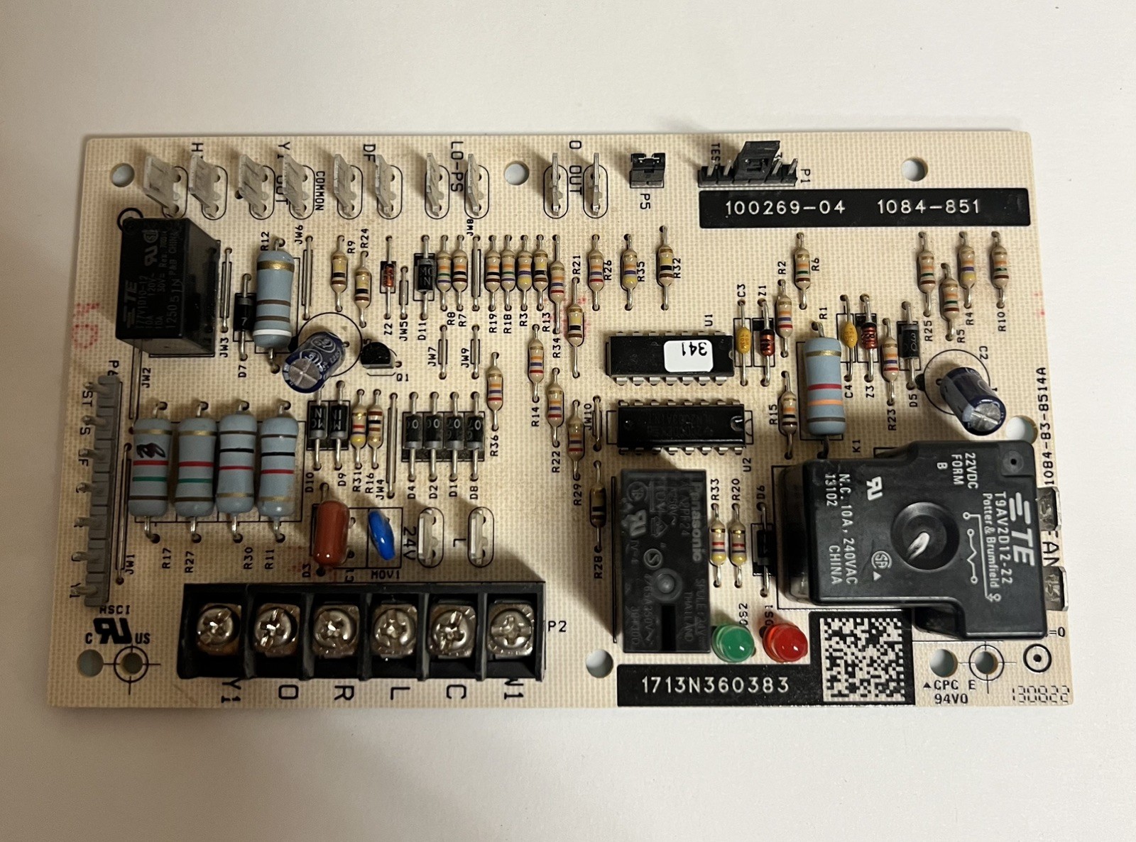 Lennox Honeywell Furnace Control Board 100269-04 1084-851 / 1084-83-8514A