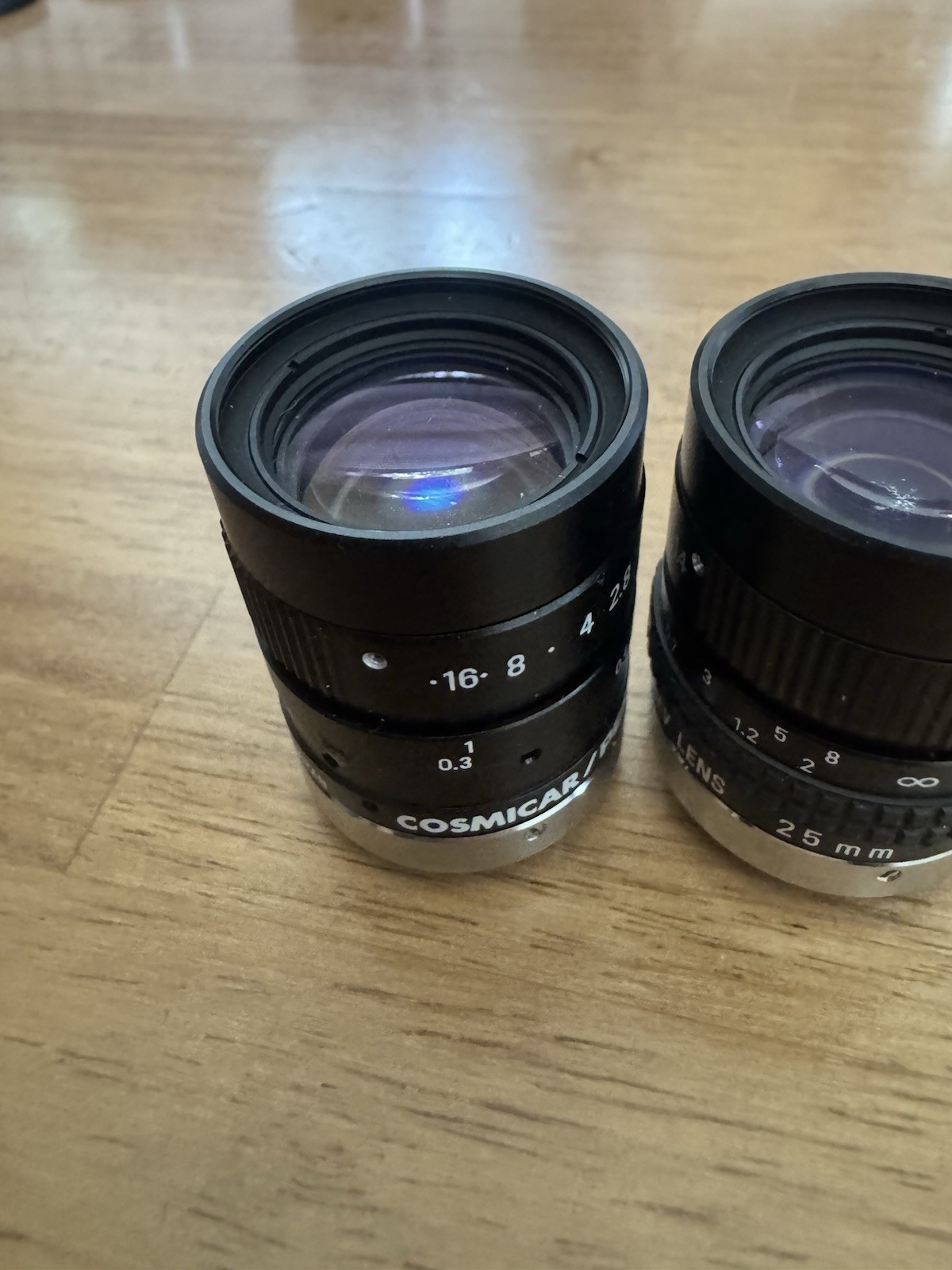 Cosmicar Pentax 25mm 1:1.4 Fast Prime Beautiful lens 1 each