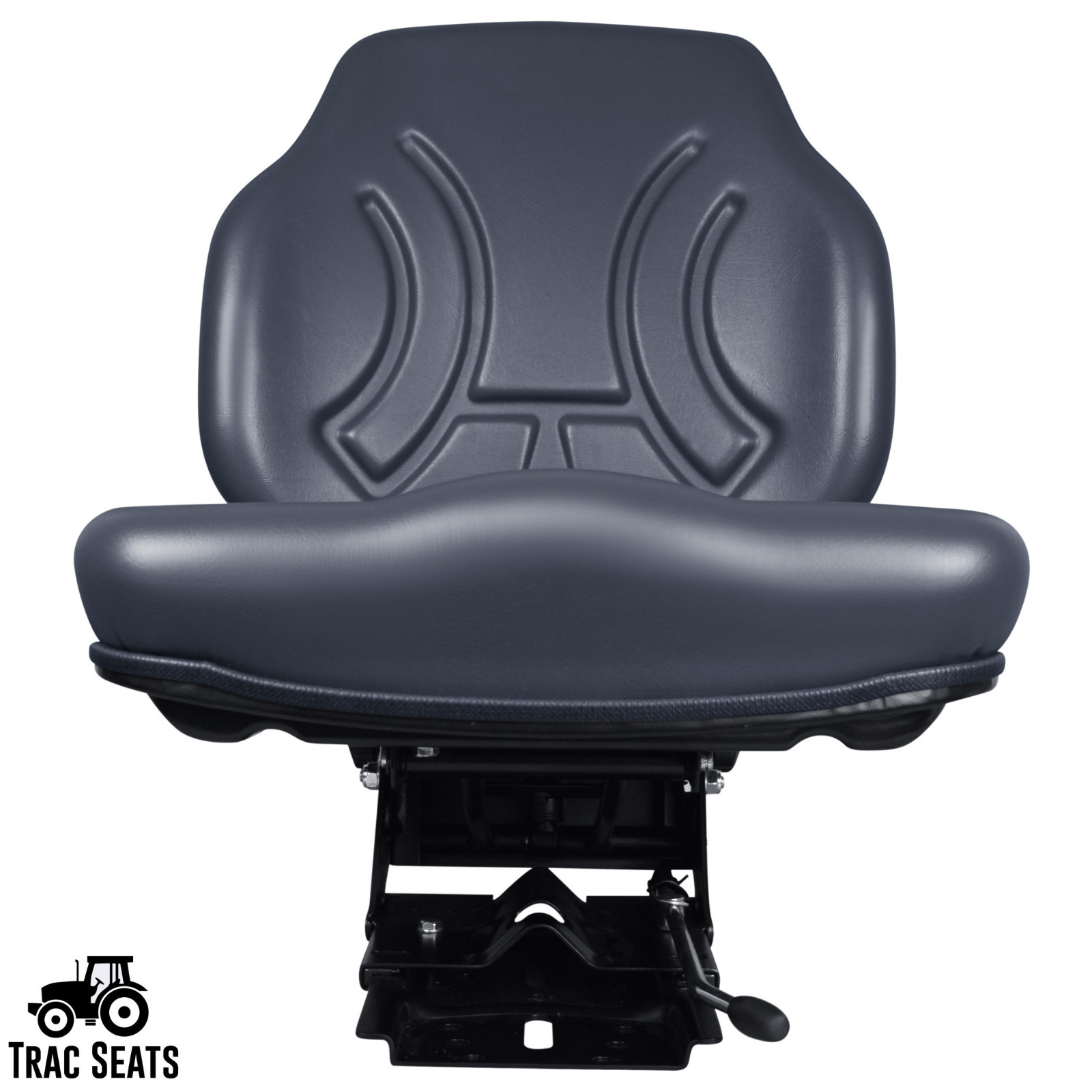 Gray Suspension Tractor Seat for Massey Ferguson 253 298 383 Tractors and More