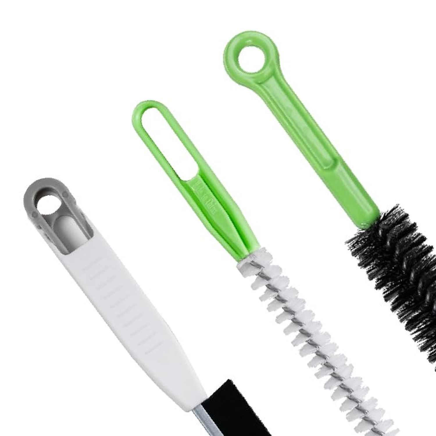 Upgraded Cleaning Brush Kit – 3-Piece Set, Flexible Drain Brush, Crevice Brus…