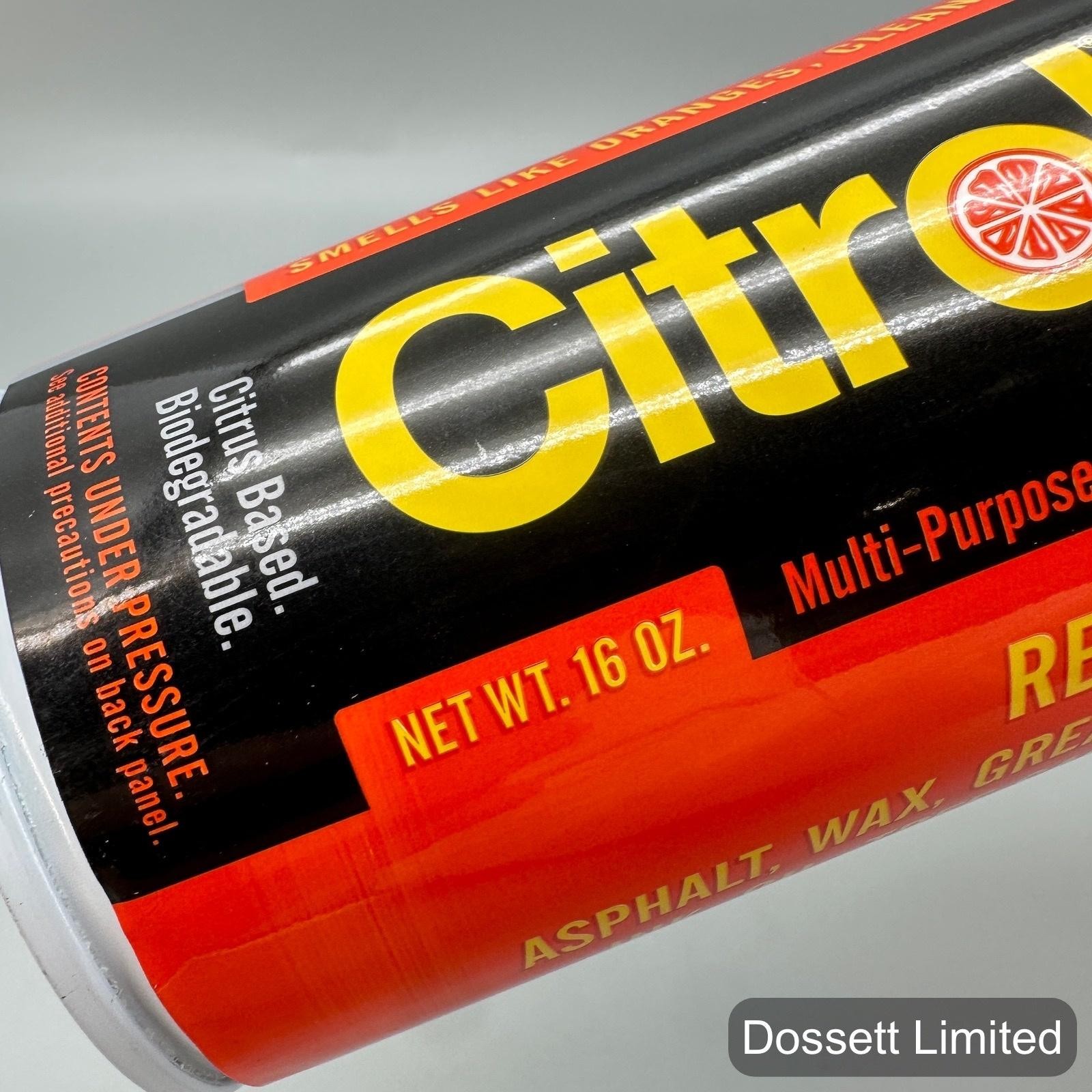 Schaeffer’s Citrol Low VOC Citrus Degreaser 16 Oz Aerosol Spray Can Cleaner