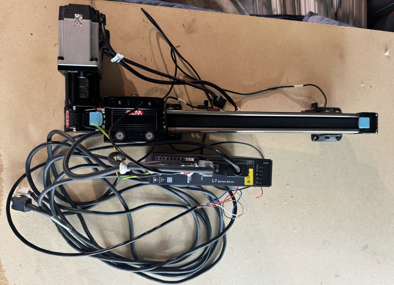 CCM Belt Driven Linear Actuator And Controller For CNC Etc