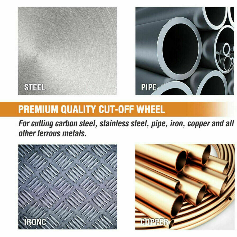50 Pack 3″x1/16″x3/8″ Cut-off Wheel 3 inch Metal & Stainless Steel Cutting Discs