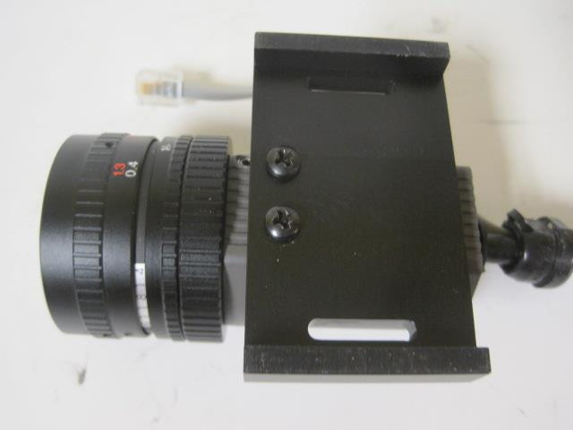 COHU CCD CAMERA WITH LENS 0.5-5M 1.3-15FT W/ FPHGR3 25 PIN FEMALE CONNECTOR