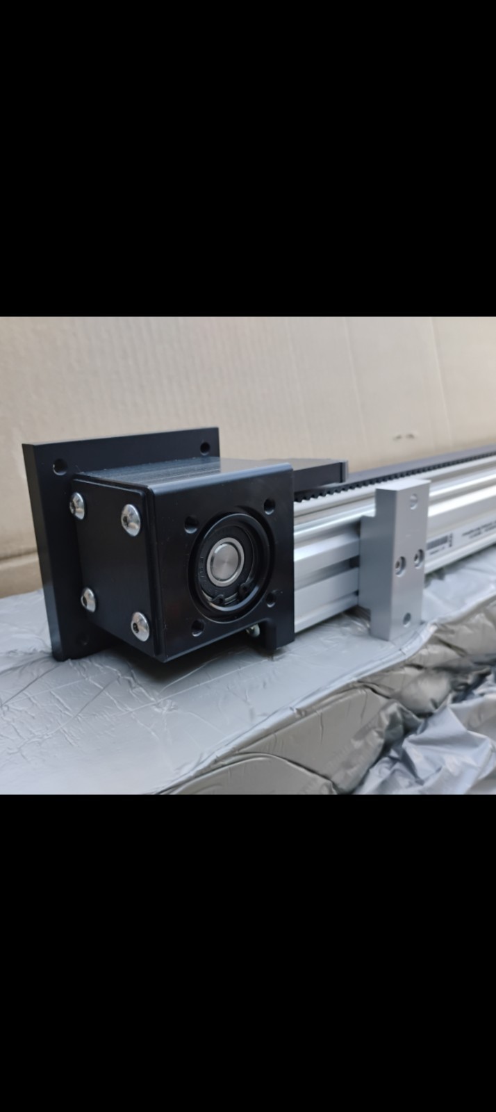 NEW-Tolomatic MXB25 Belt Driven Linear Actuator 1500mm Stroke+Mounting Plate Kit
