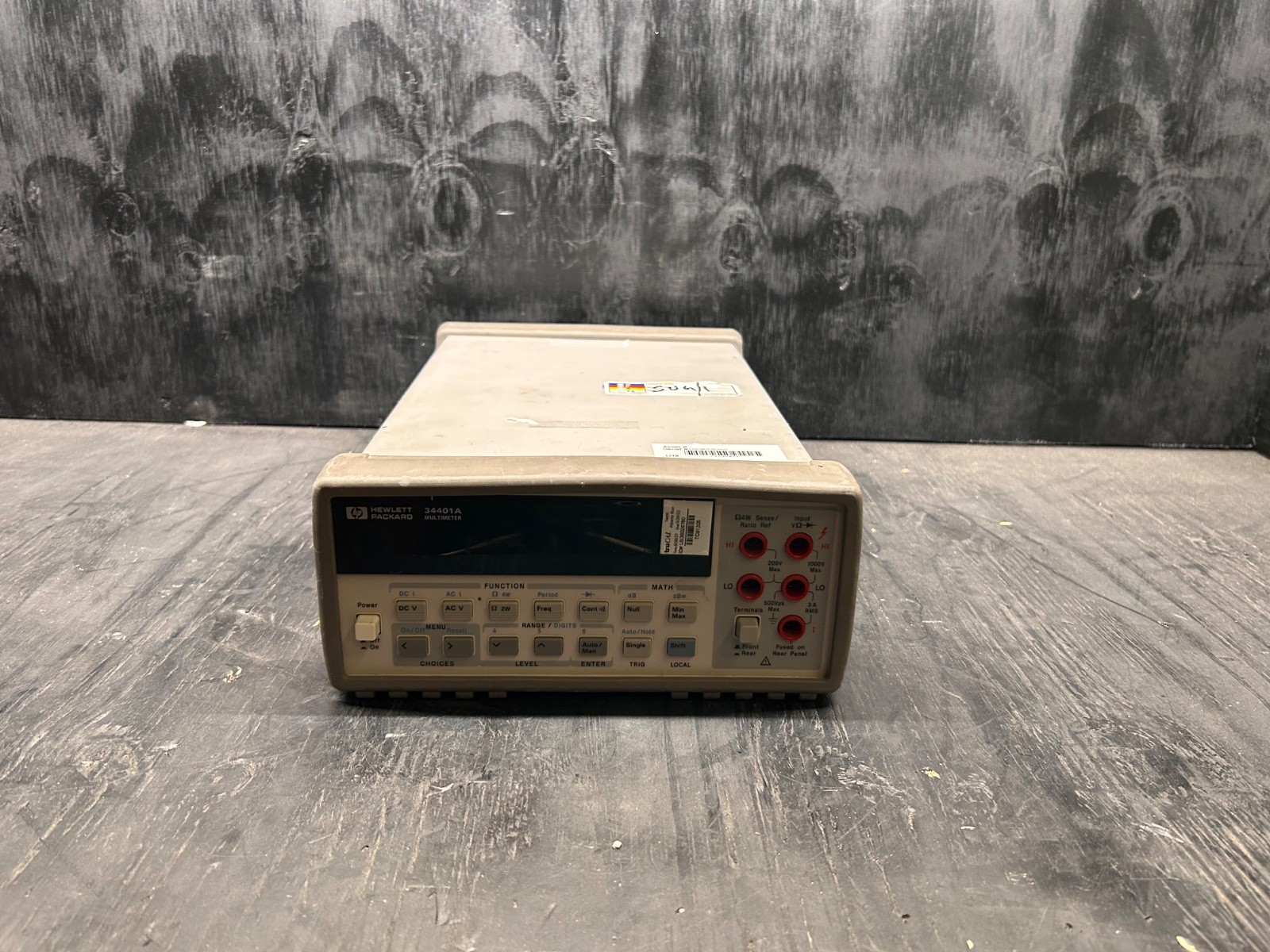 HP / Agilent 34401A Desktop/Benchtop Digital Multimeter 6½ Digit