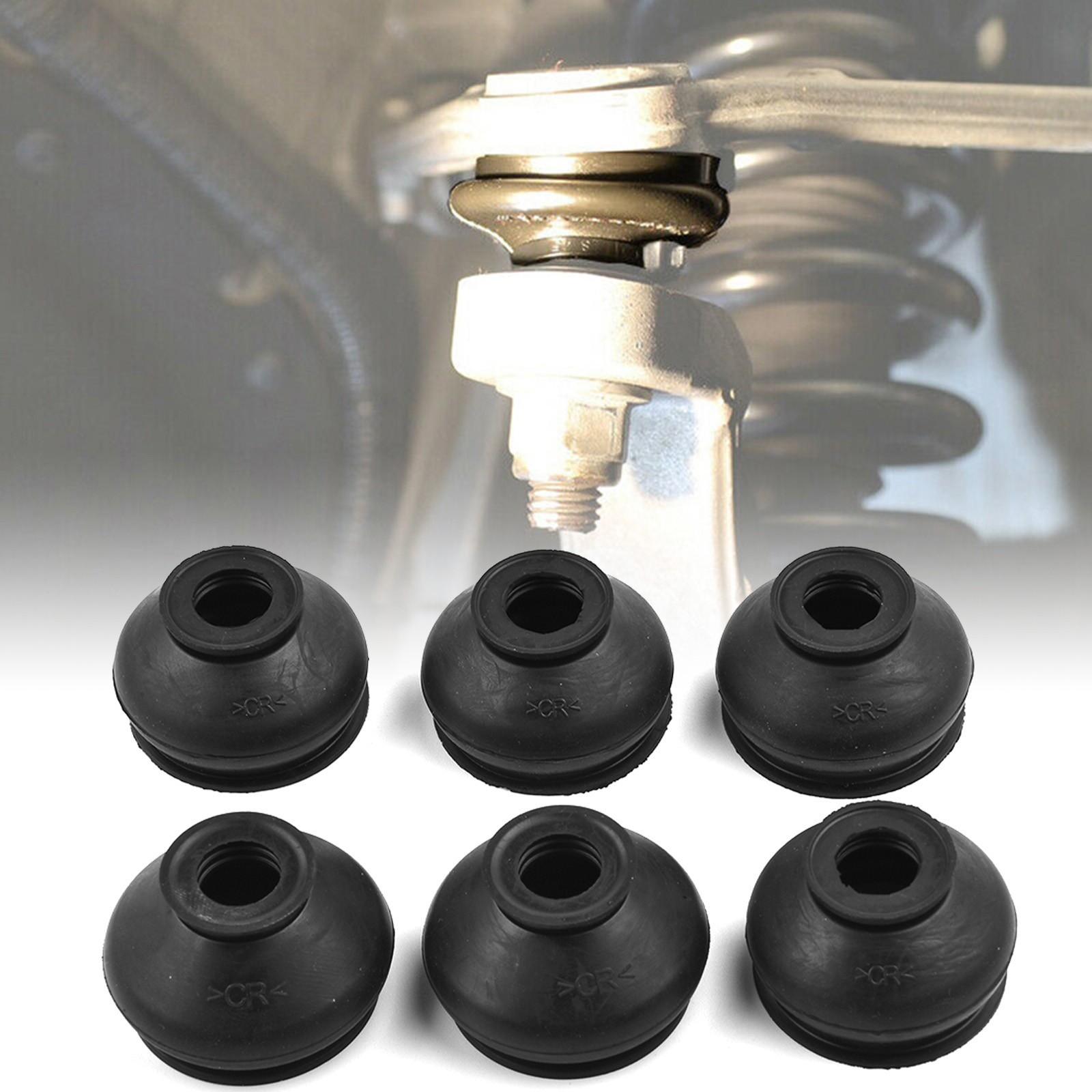 6xUNIVERSAL HQ Rubber Tie Rod End Ball Joint Dust Boots ,Dust Cover Boot Gaiters