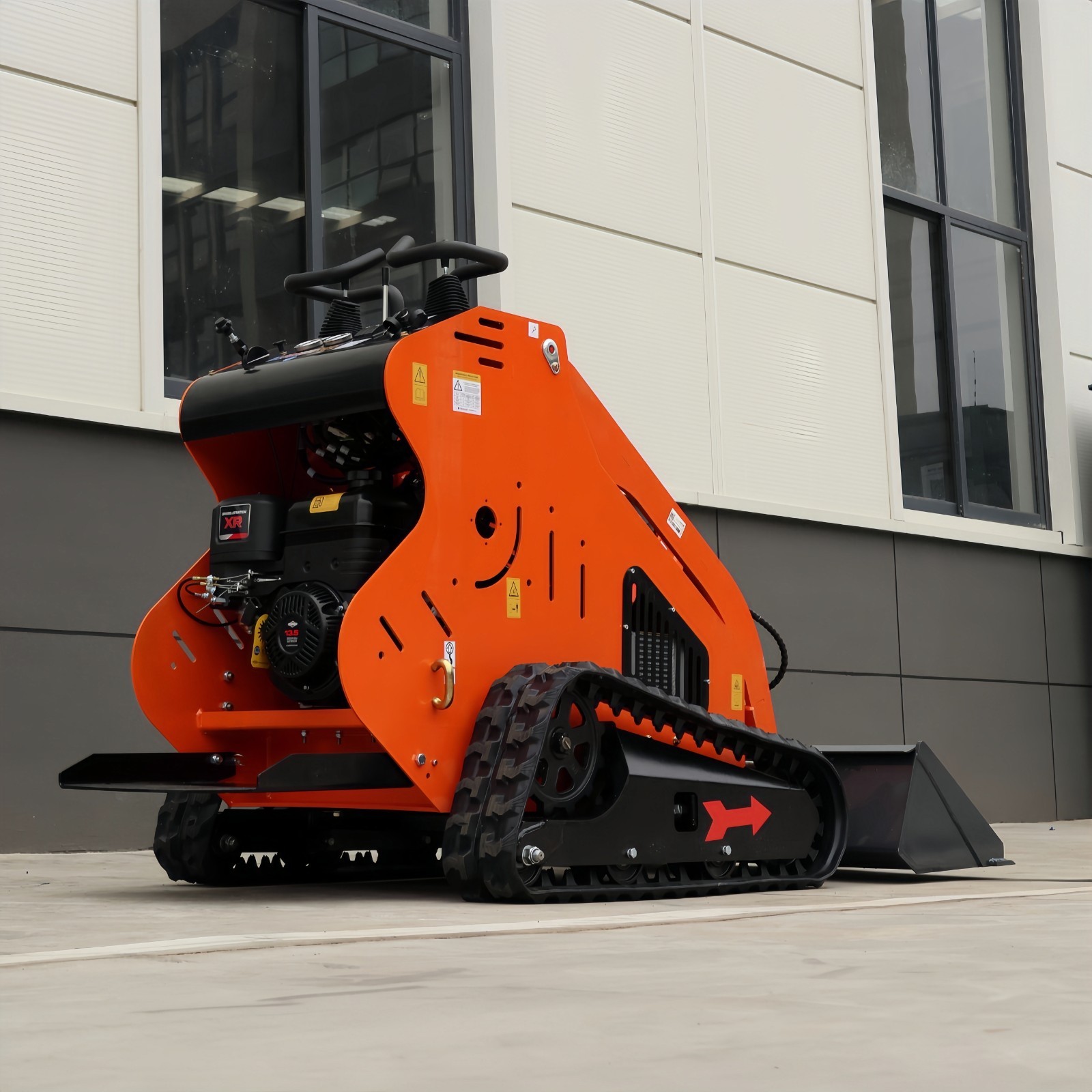 Mini Skid Steer Loader 13.5HP Hydraulic Tracked Loader with B&S Gas Engine EPA