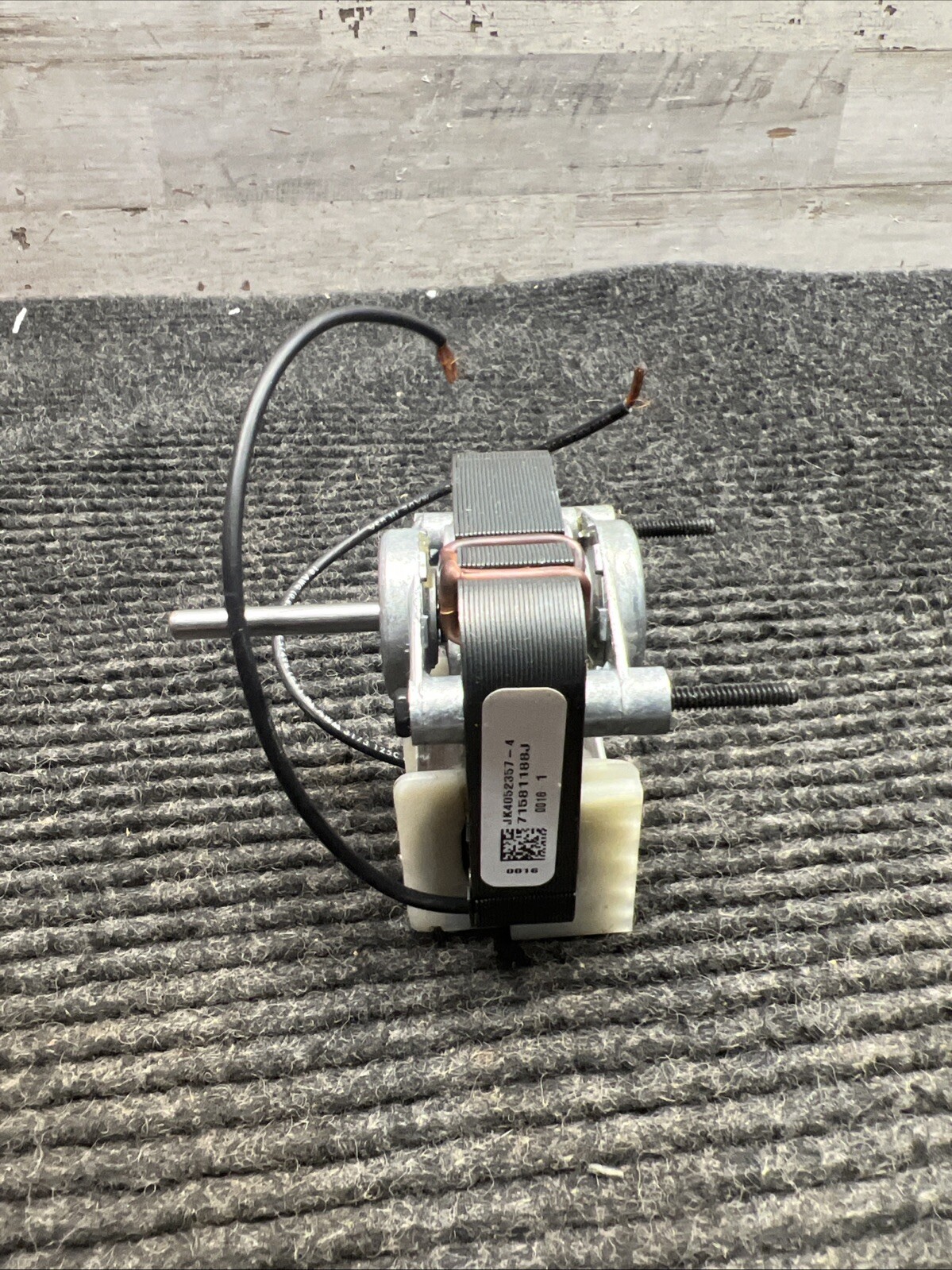 Fasco Shaded Pole Motor Model K670 HP 1/150 120V .61AMPS 60HZ 1 Speed 3000 RPM