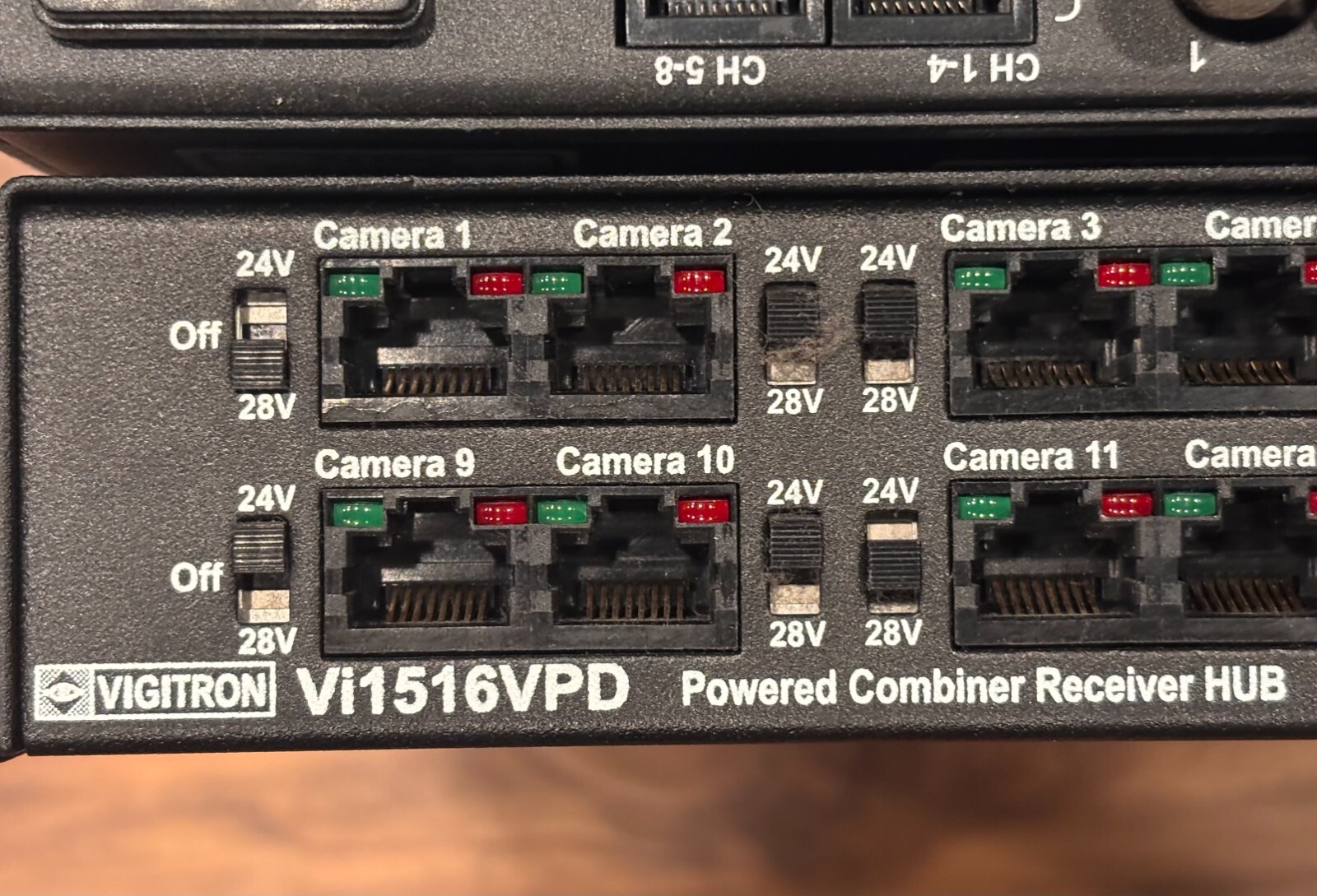 Vigitron Vi1516VPD 16 Channel Powered Combiner Receiver Hub – 4 Available