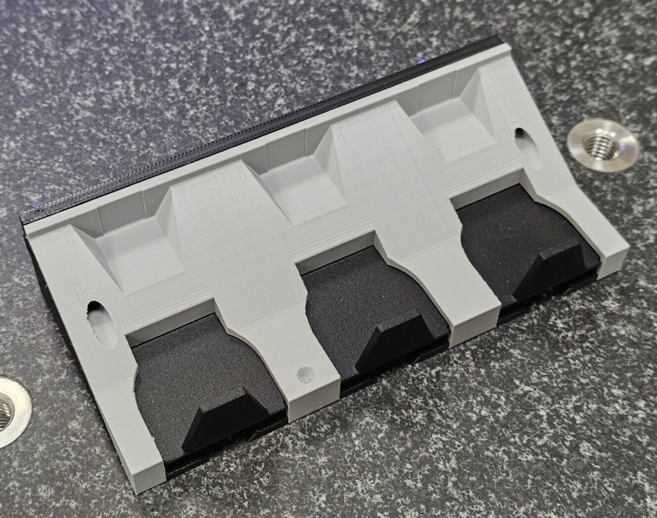 Improved 3 Stylus rack for Zeiss CMM VAST XXT TL1, TL2/TL4, TL3 adapter plates.
