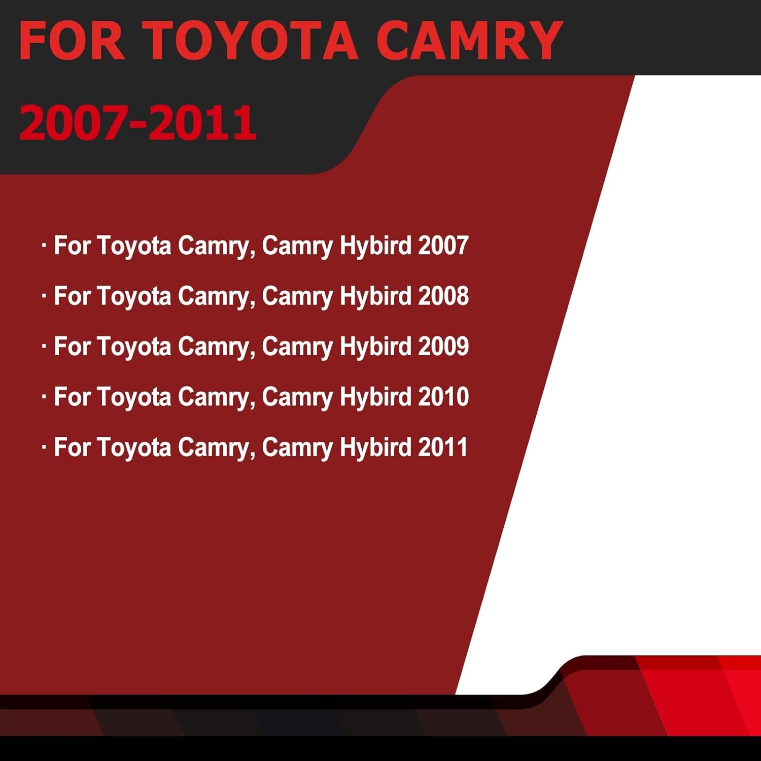 Car Sun Visor Left Driver Side&Right Passenger Side For Toyota Camry 2007-2011